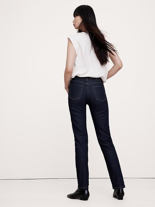 High-Rise Straight Jean Product Image