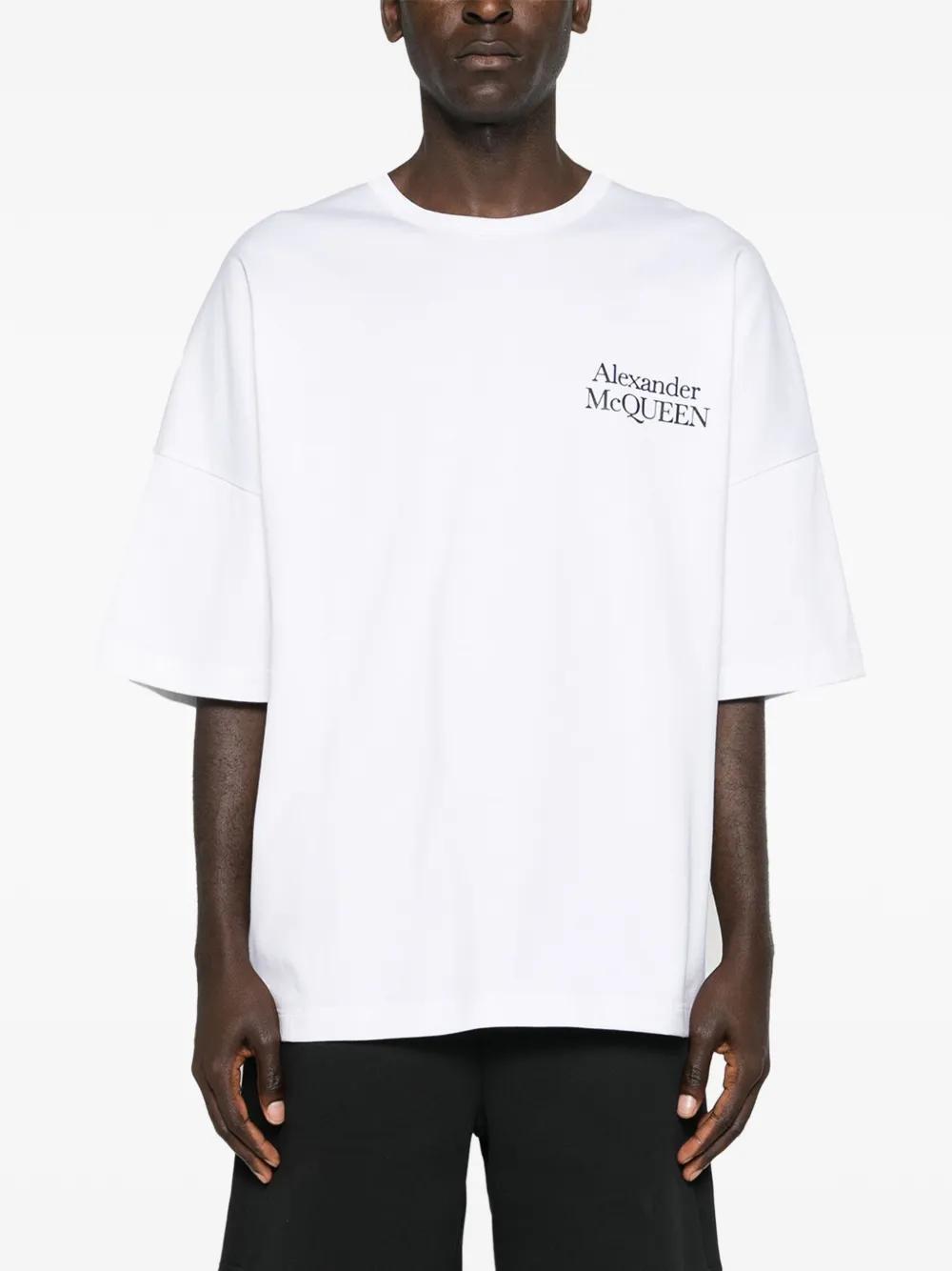 logo-print cotton T-shirt Product Image