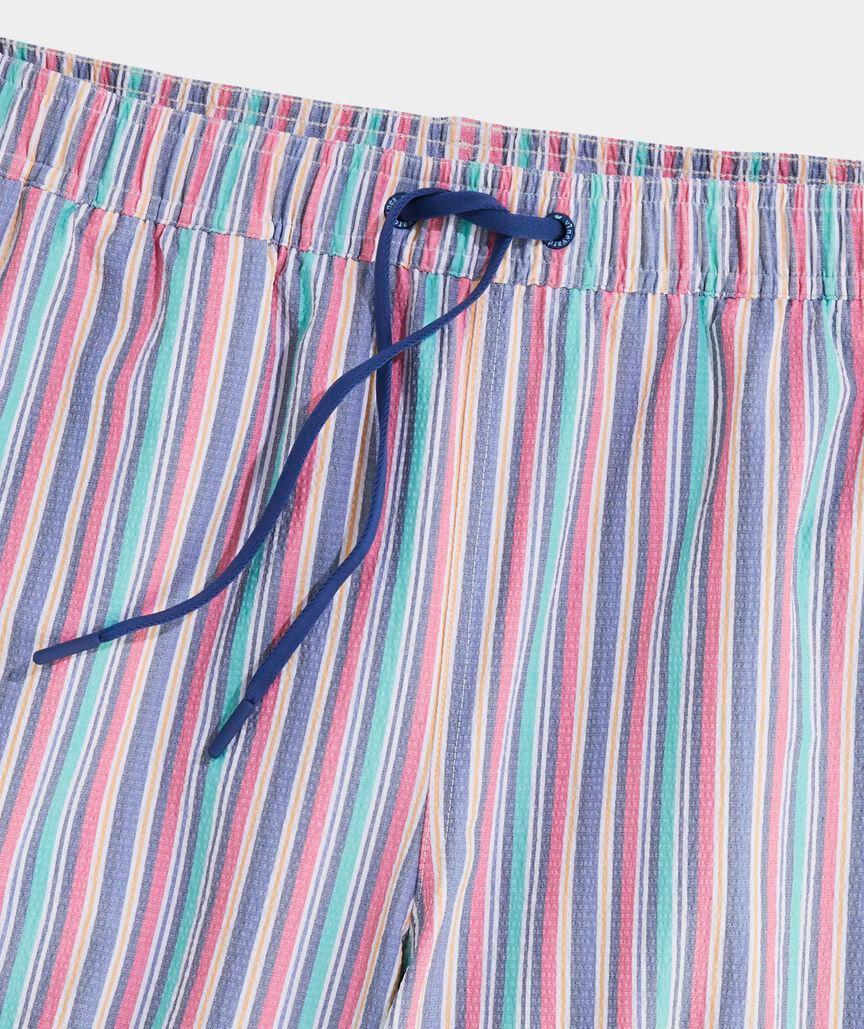 7 Inch Seersucker Chappy Swim Trunks Product Image