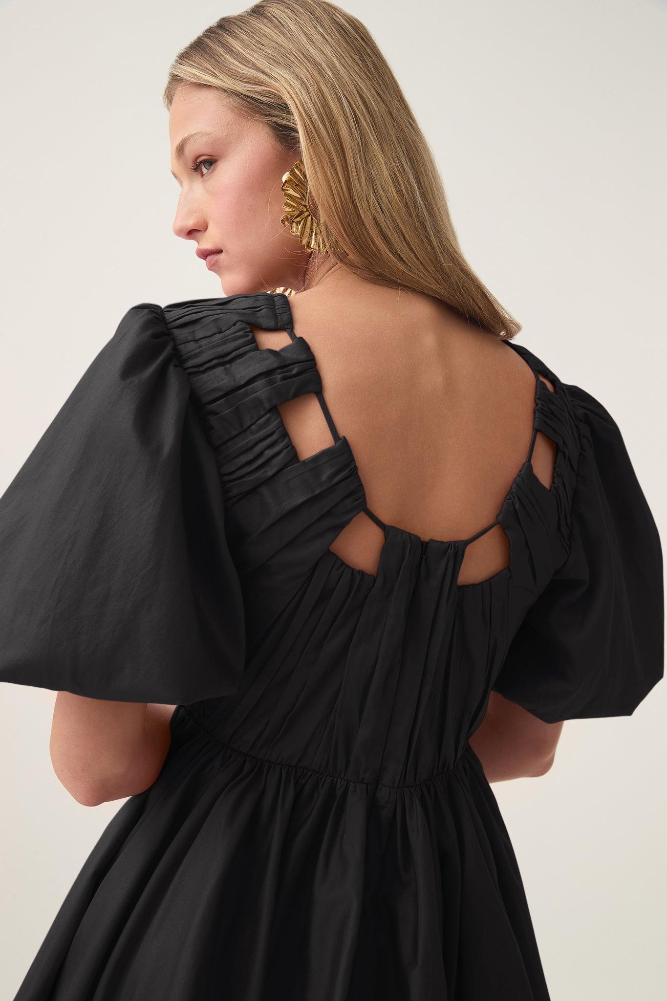 Valentine Frill Maxi Dress Product Image