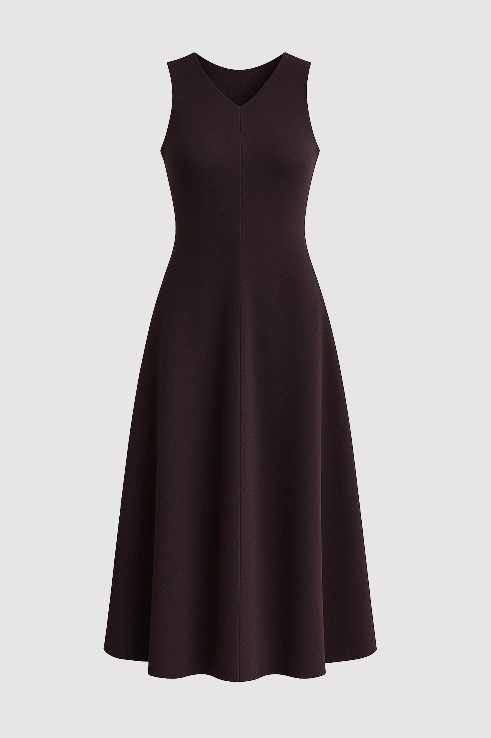 Enya Cinch-Waist Knit Dress Product Image