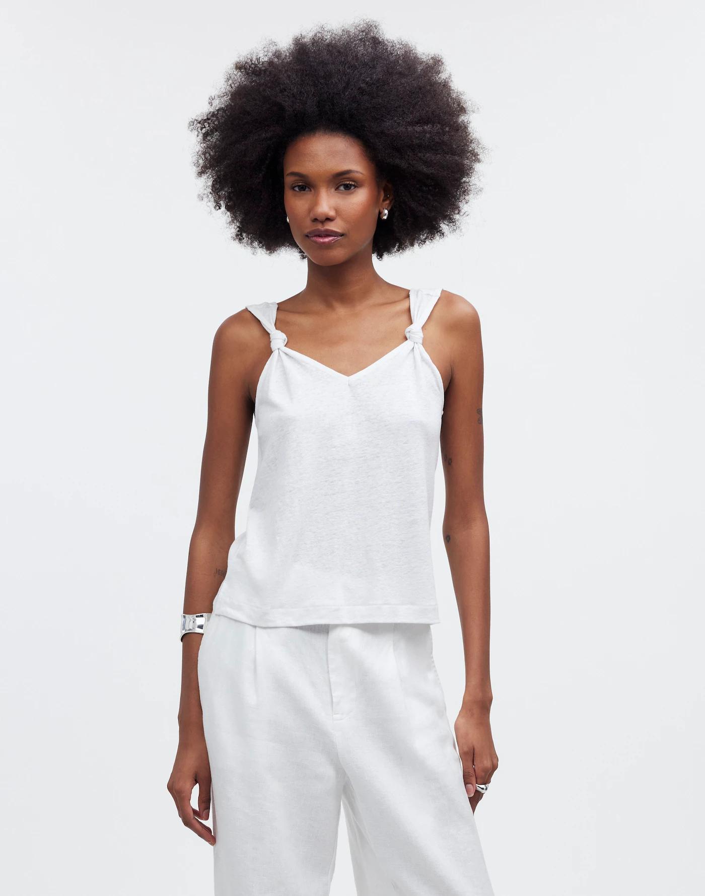 Knotted-Strap Tank Product Image