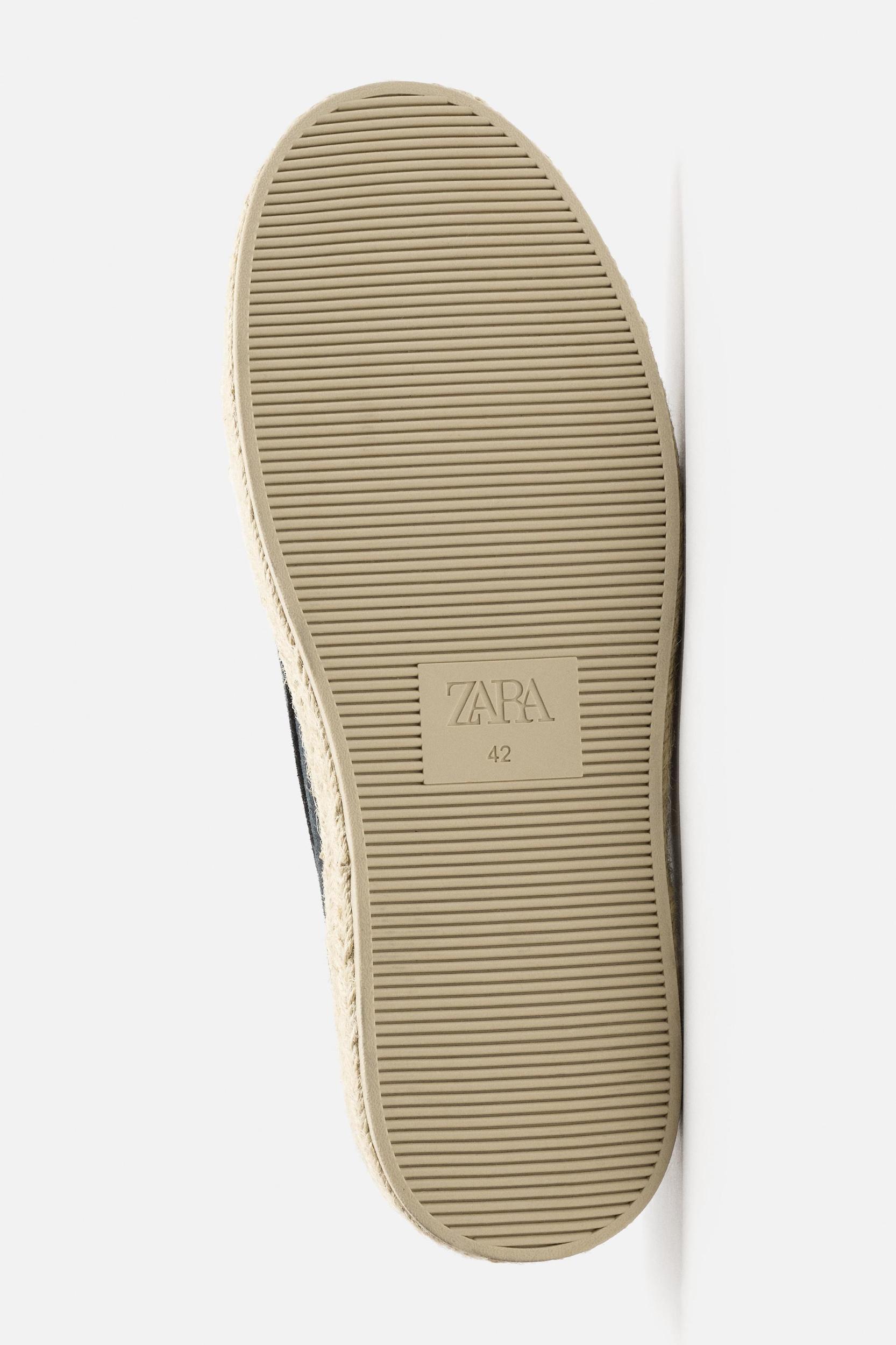 CASUAL JUTE LEATHER LOAFERS Product Image