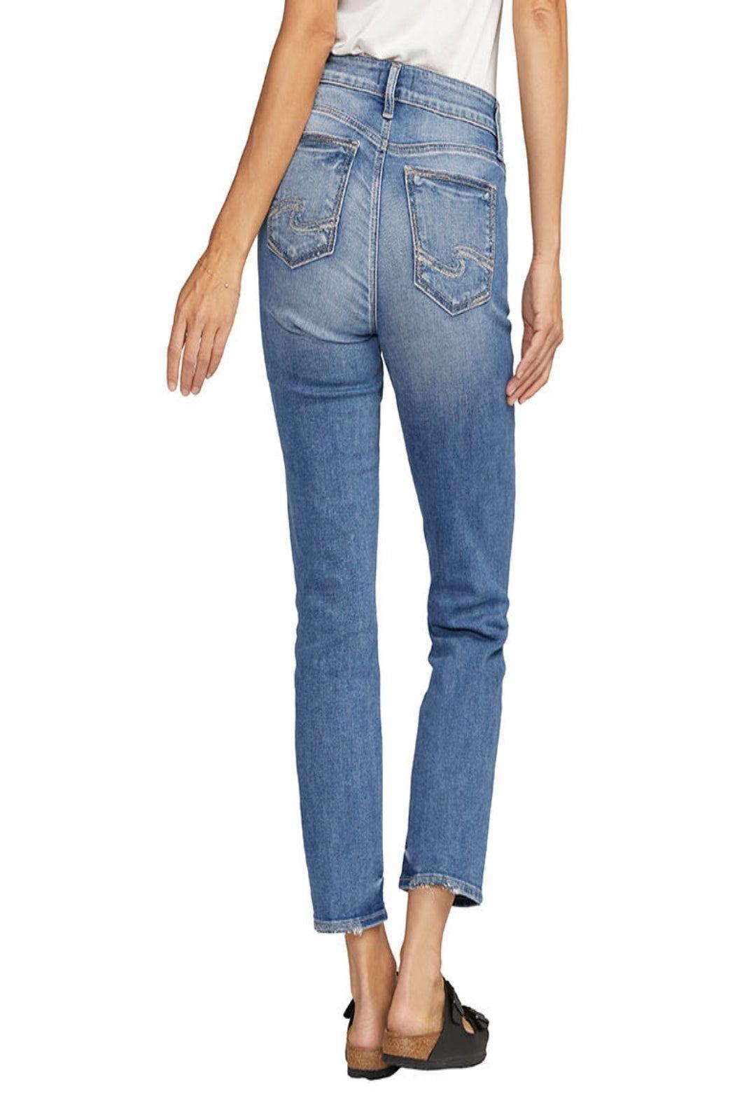 Elyse Crop Straight Jean Product Image