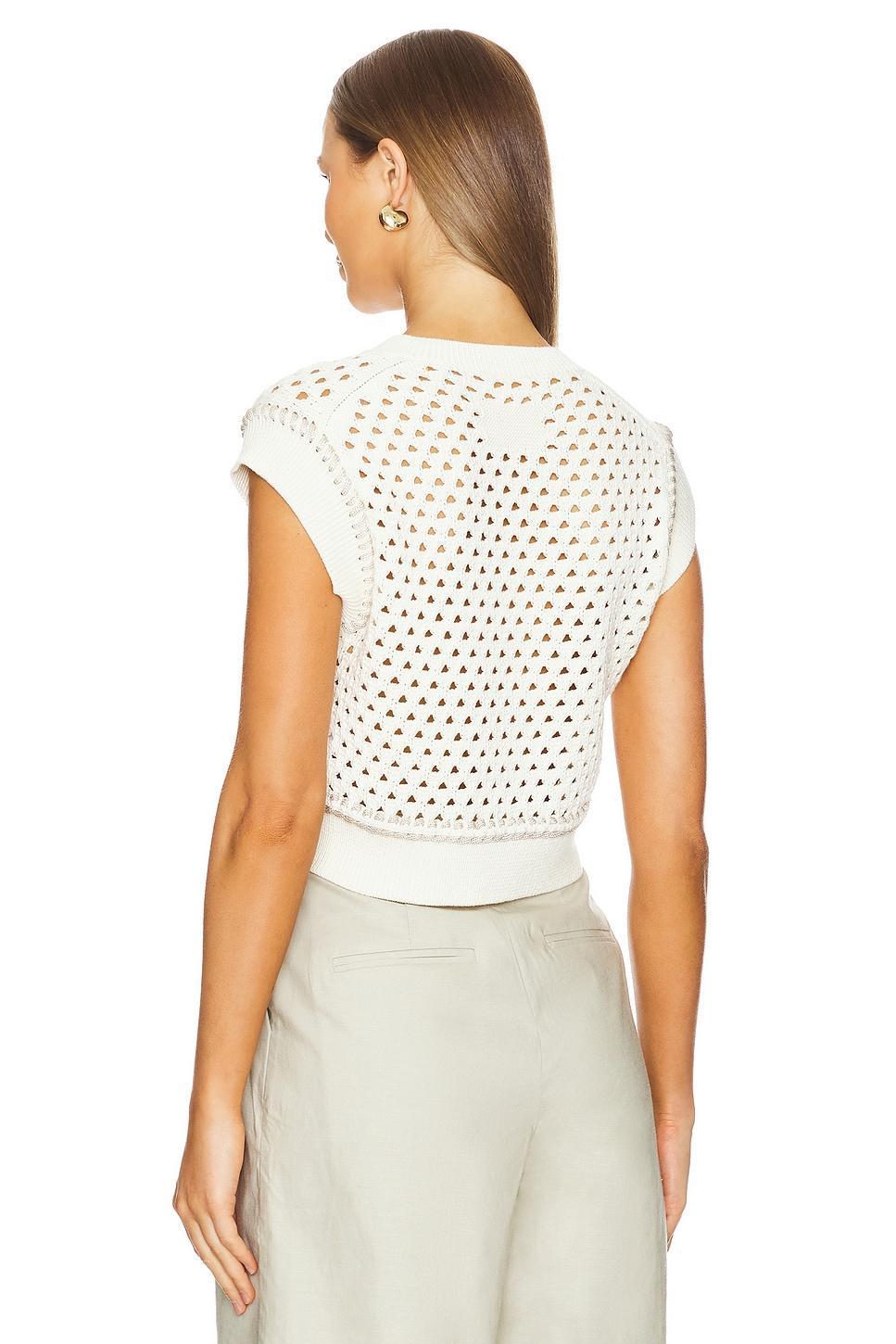 Mesh Crop Vest Guest In Residence Product Image