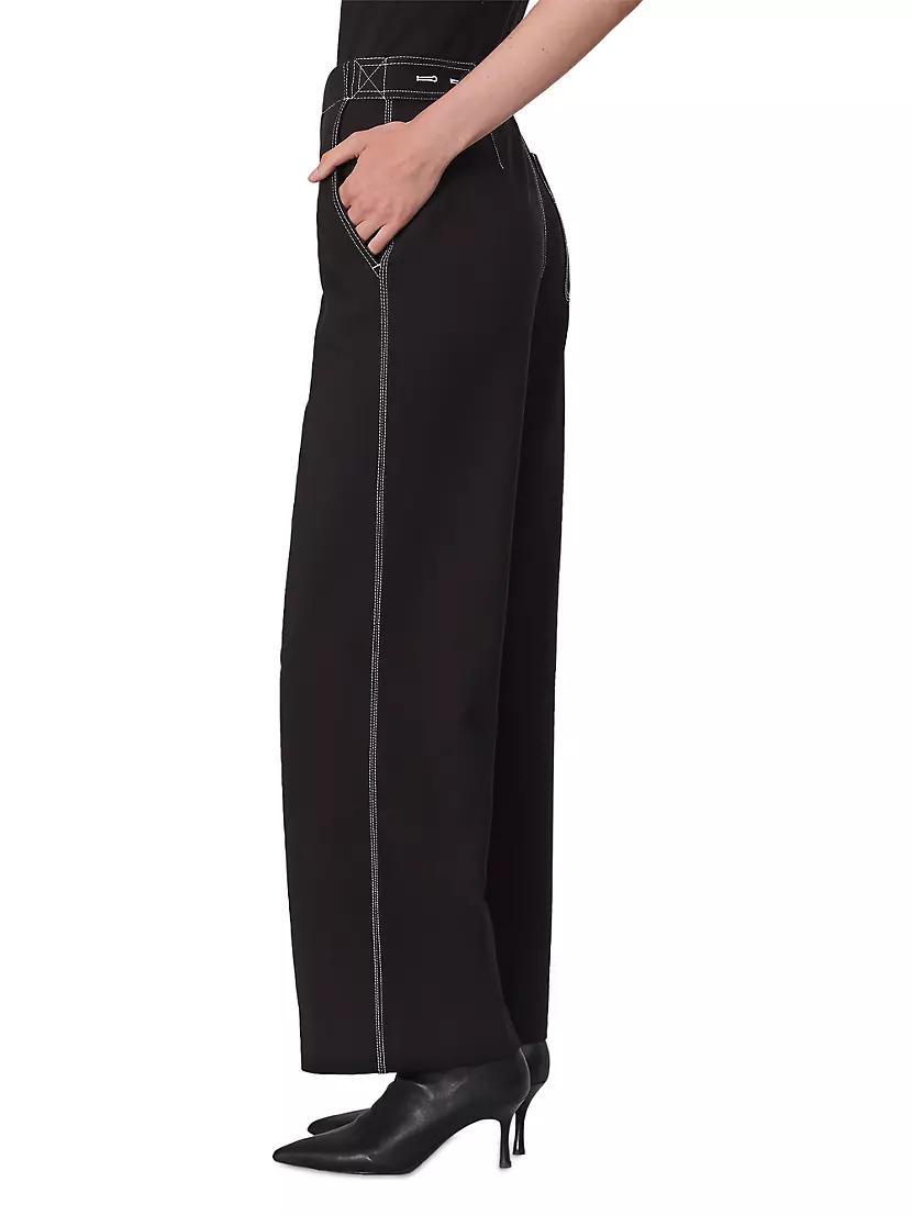 Irina Contrast Stitch Pants Product Image