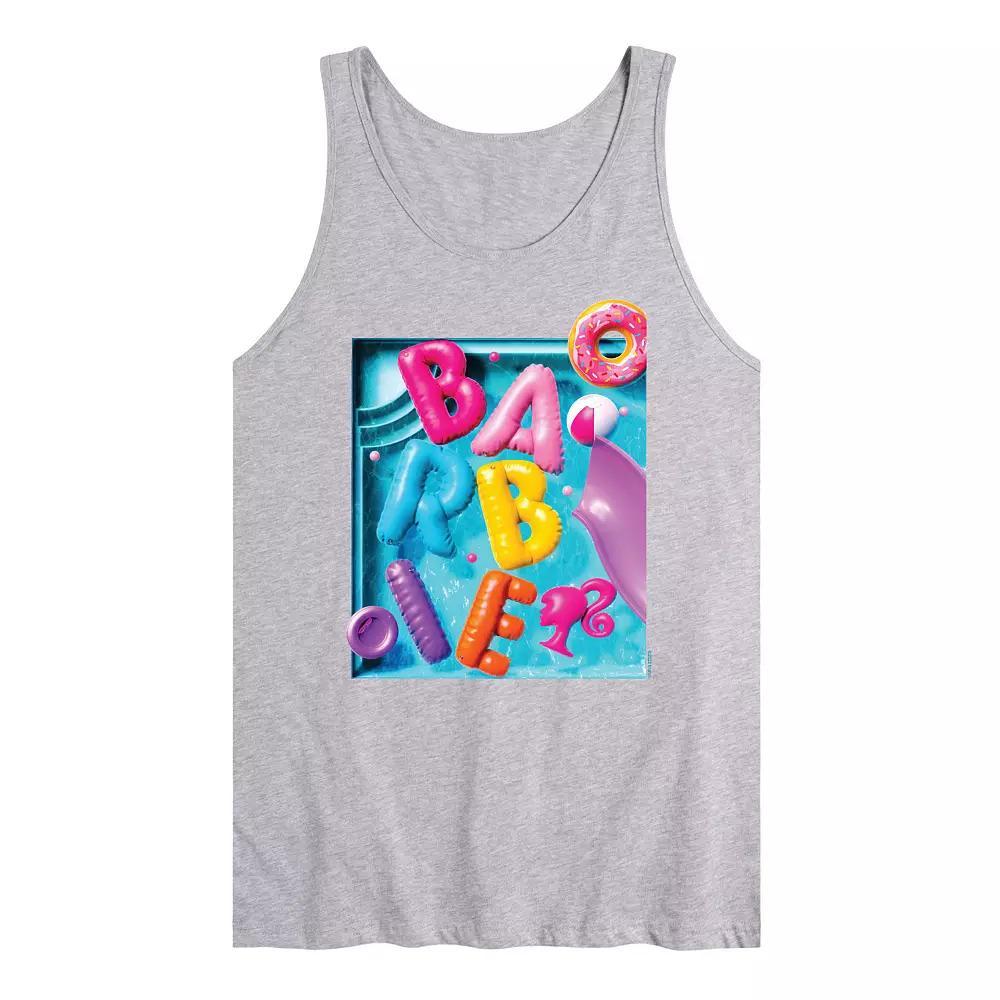 Mens Barbie Dream Summer Pool Floaties Tank Top Product Image