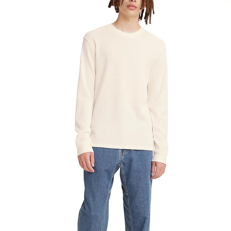 Men's Levi's® Long Sleeve Standard Fit Thermal T-Shirt, Size: XXL, Egret Product Image