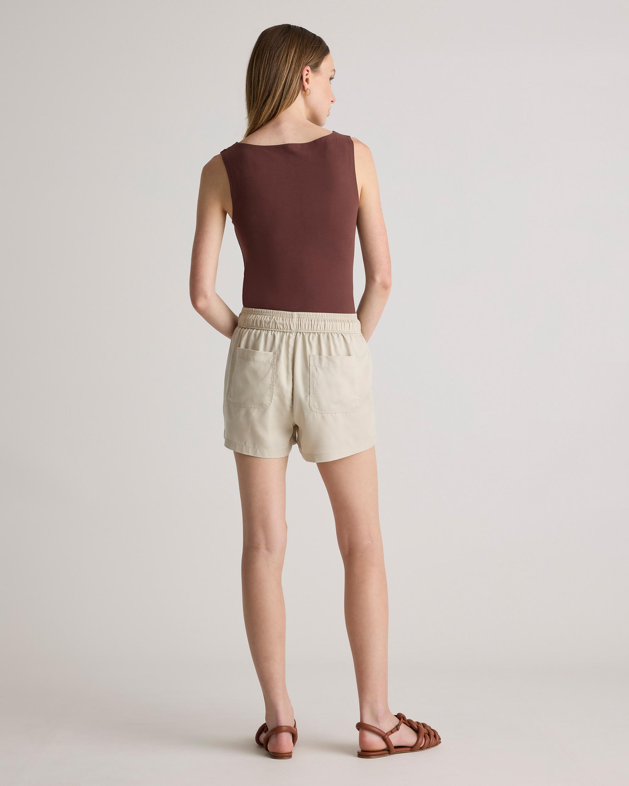 Quince | Women's Vintage Wash Tencel Utility Shorts Product Image