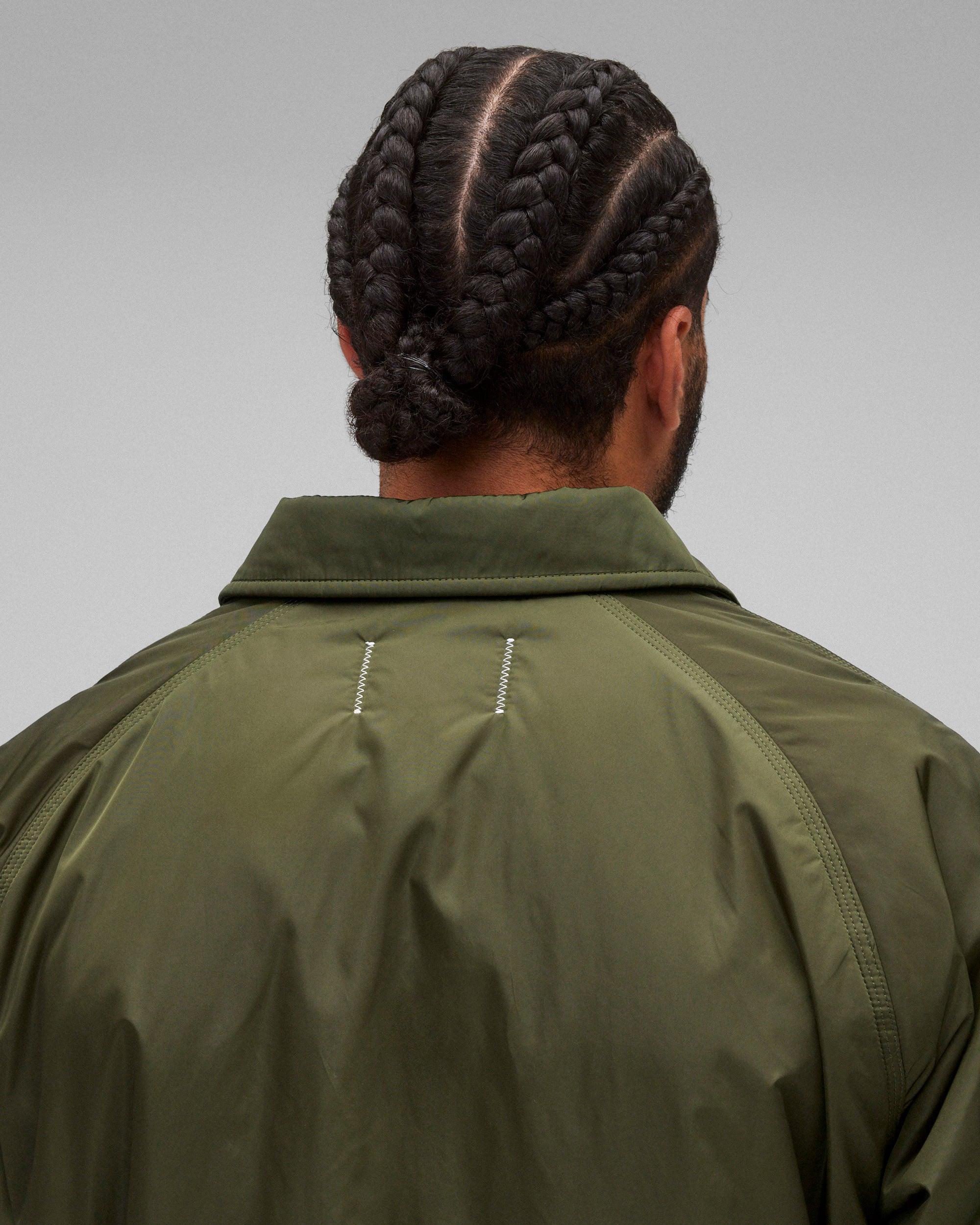 Econyl Satin Nylon Coach's Jacket - Vault Male Product Image