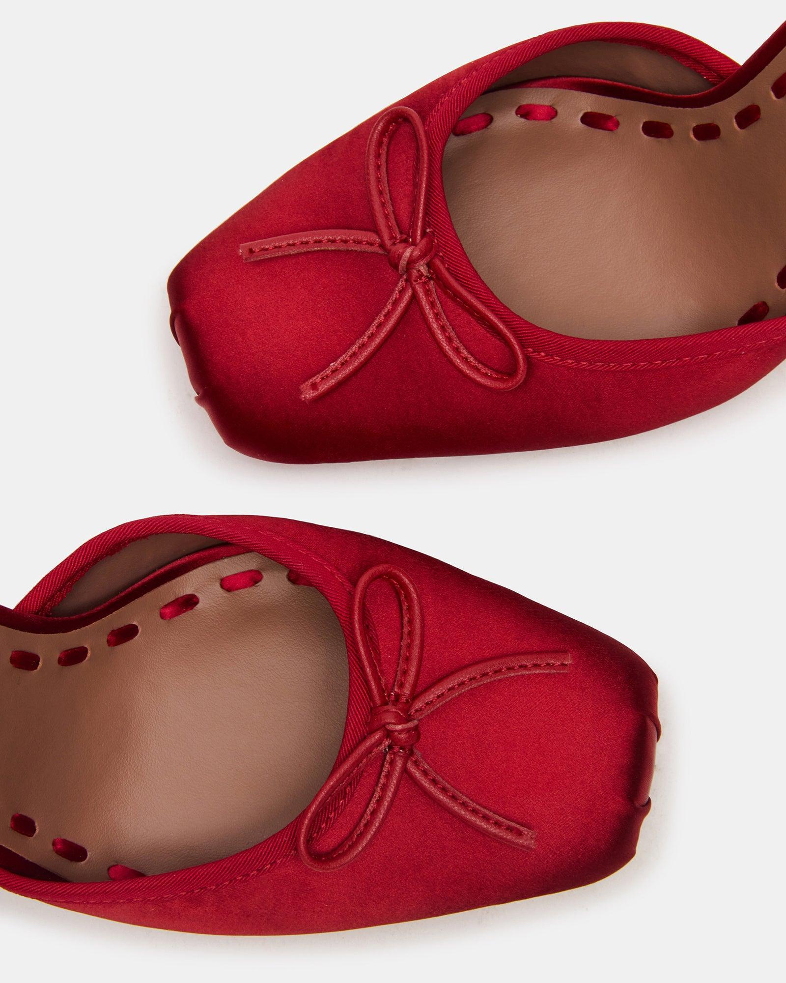 LARINA RED SATIN Female Product Image