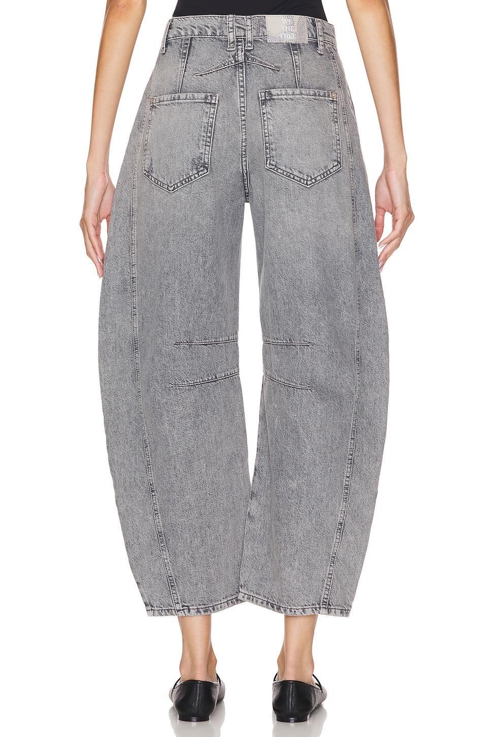 x We The Free Good Luck Mid Rise Barrel Jeans Free People Product Image