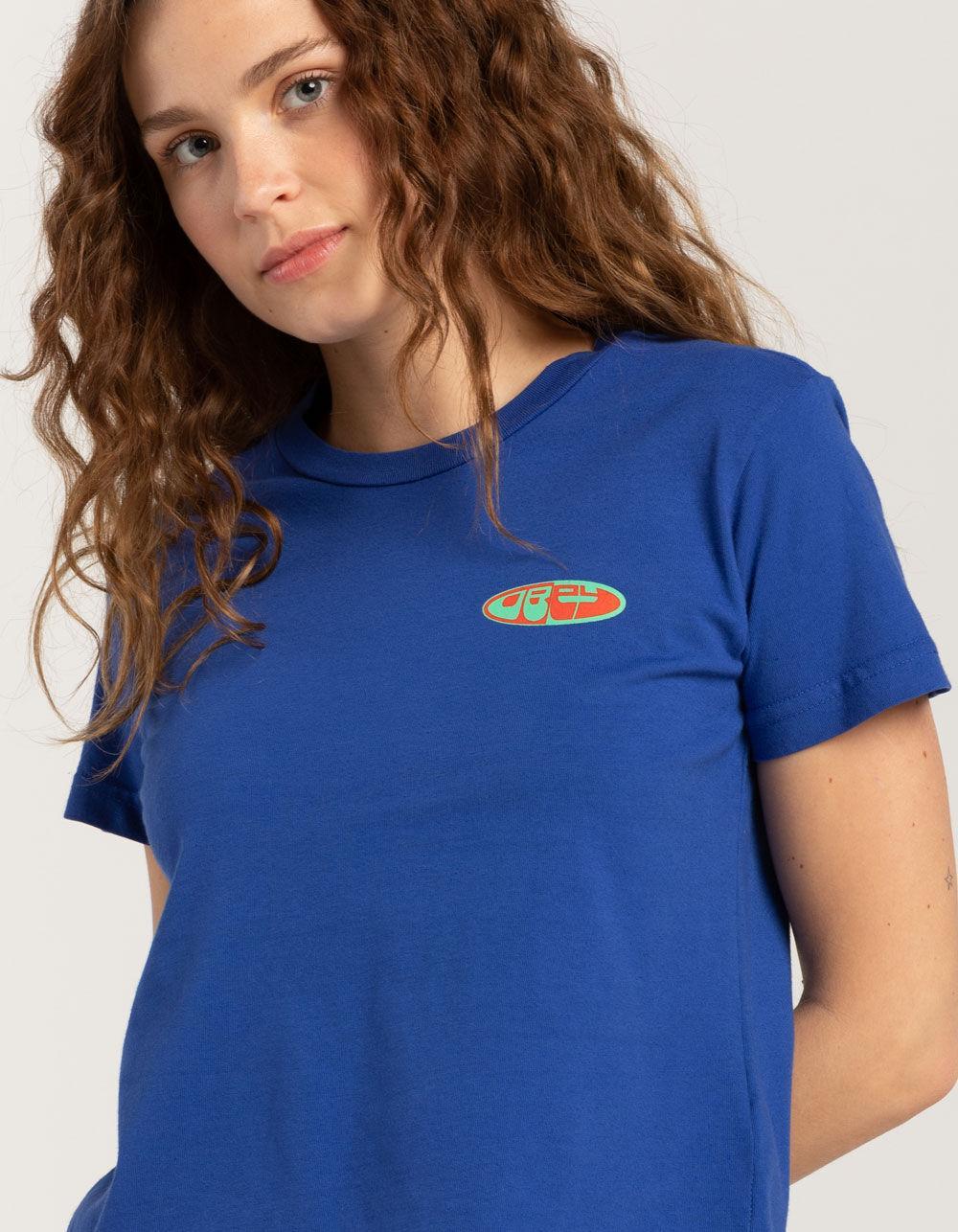 OBEY Split Womens Baby Tee Product Image
