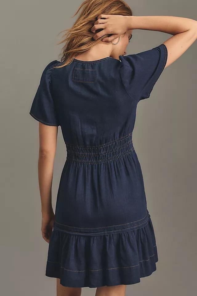 The Somerset Mini Dress: Denim Edition Product Image