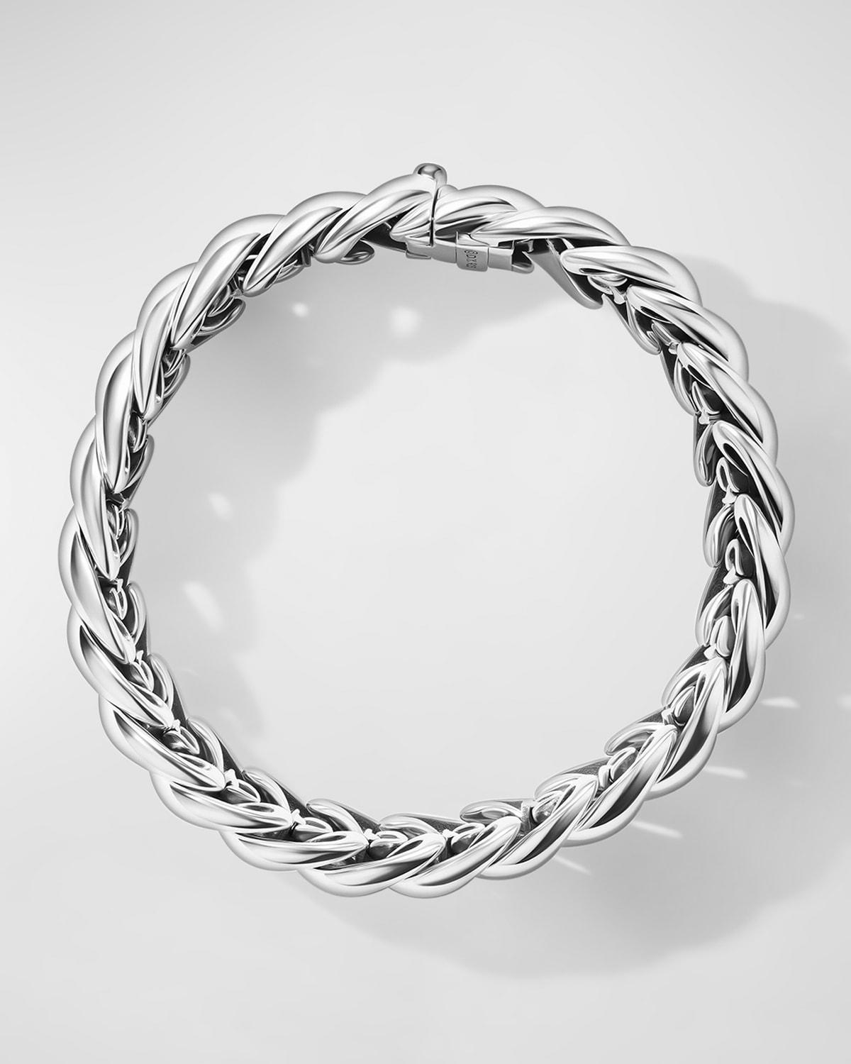 David Yurman Sterling Silver Sculpted Cable Link Bracelet Product Image