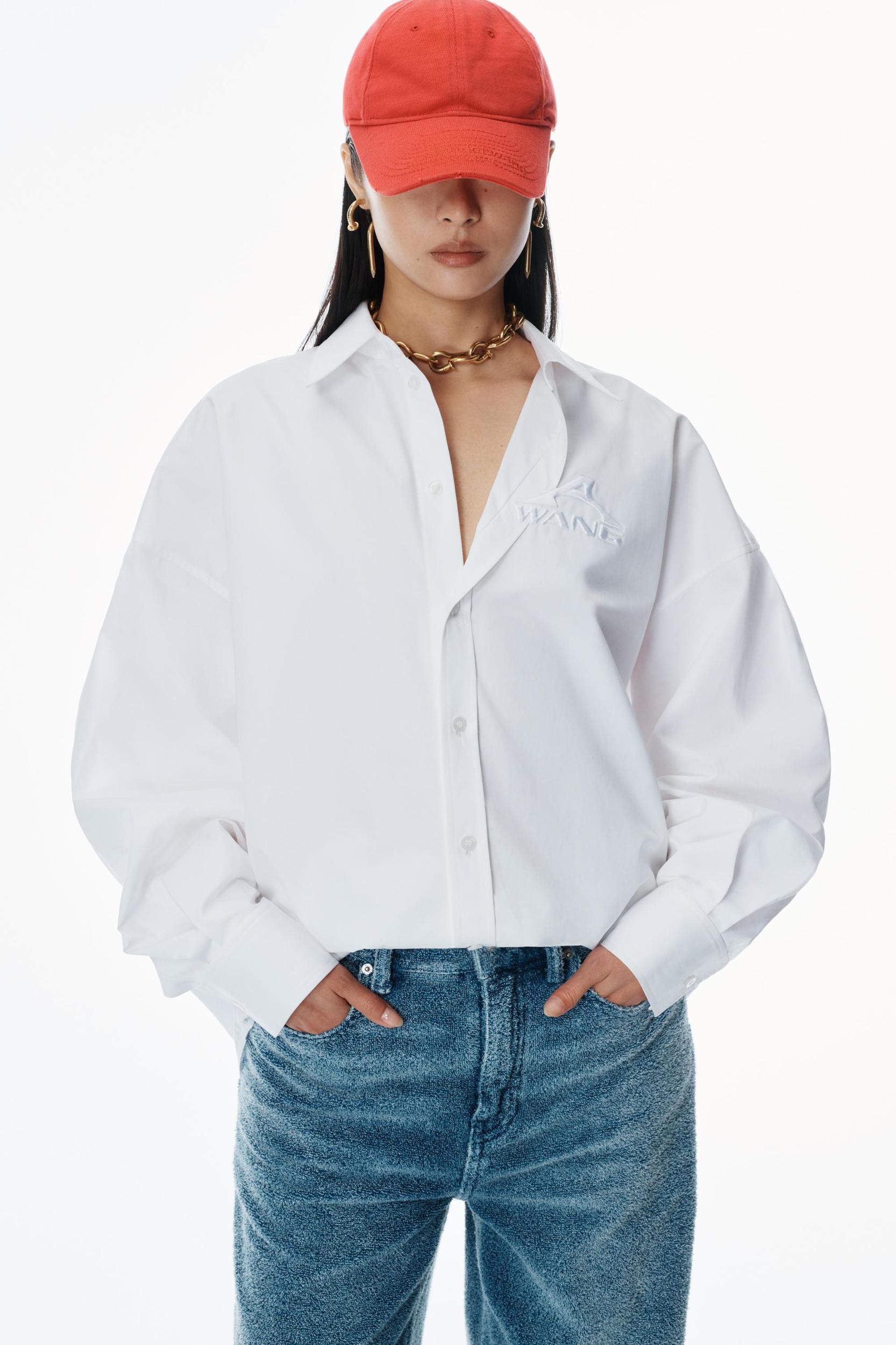 Oversized Organic Cotton Shirt Product Image