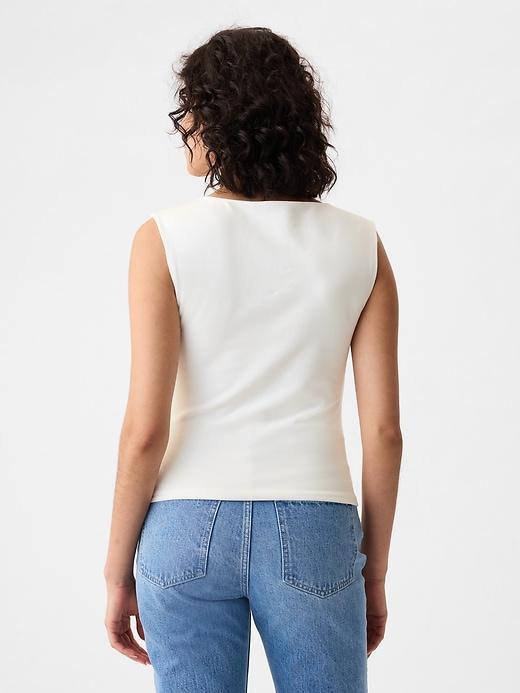 Modern Boatneck Top Product Image