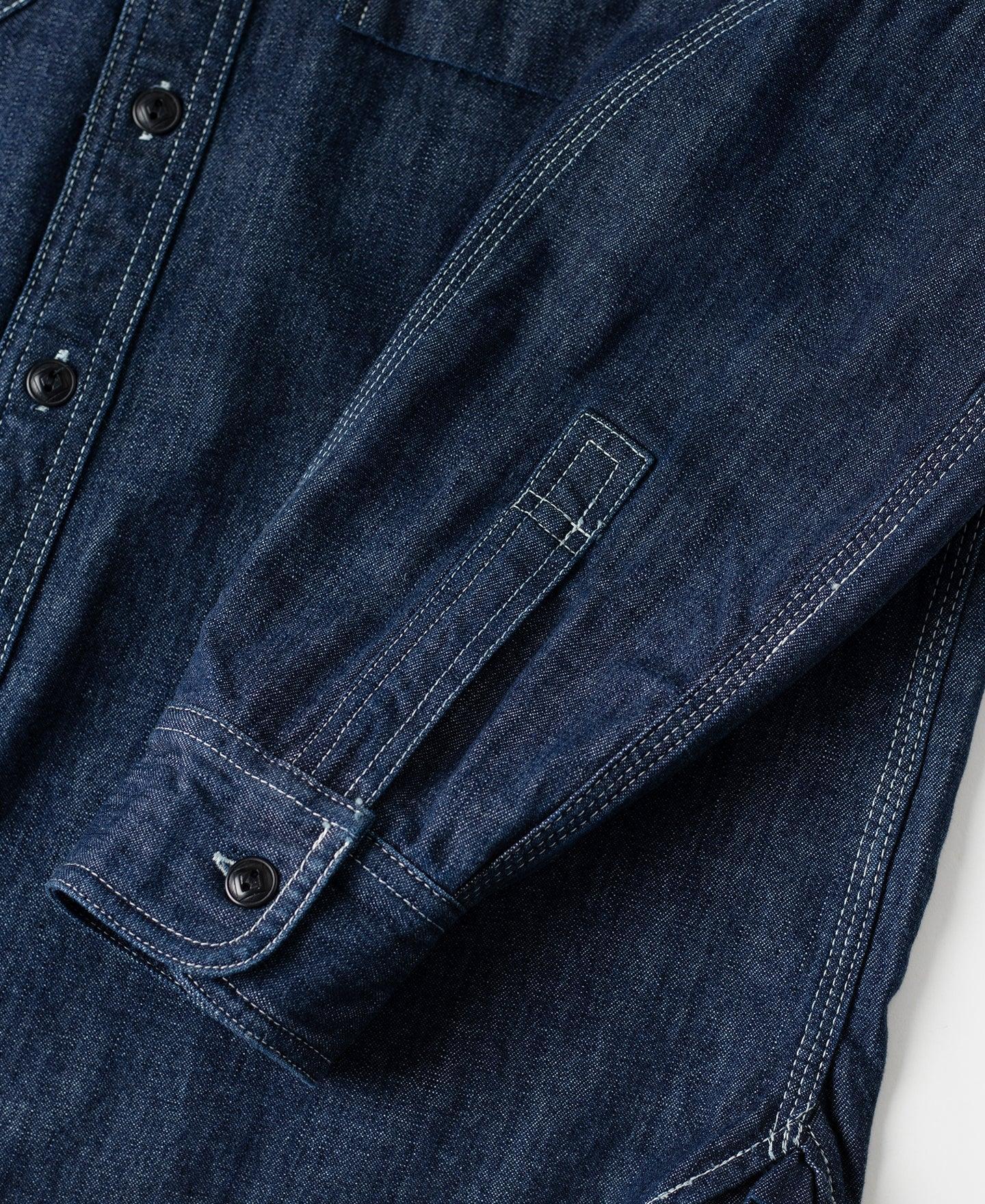 1933 Cigarette Pocket Denim Work Shirt Product Image