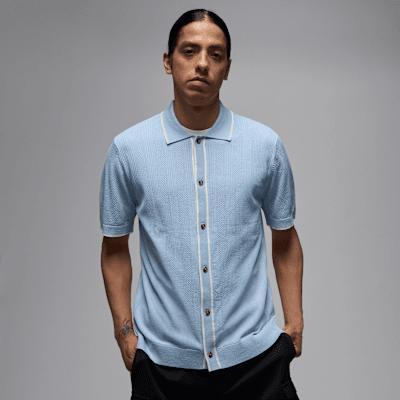 Jordan Sport ​Men’s Knit Button-Down Golf Top Product Image