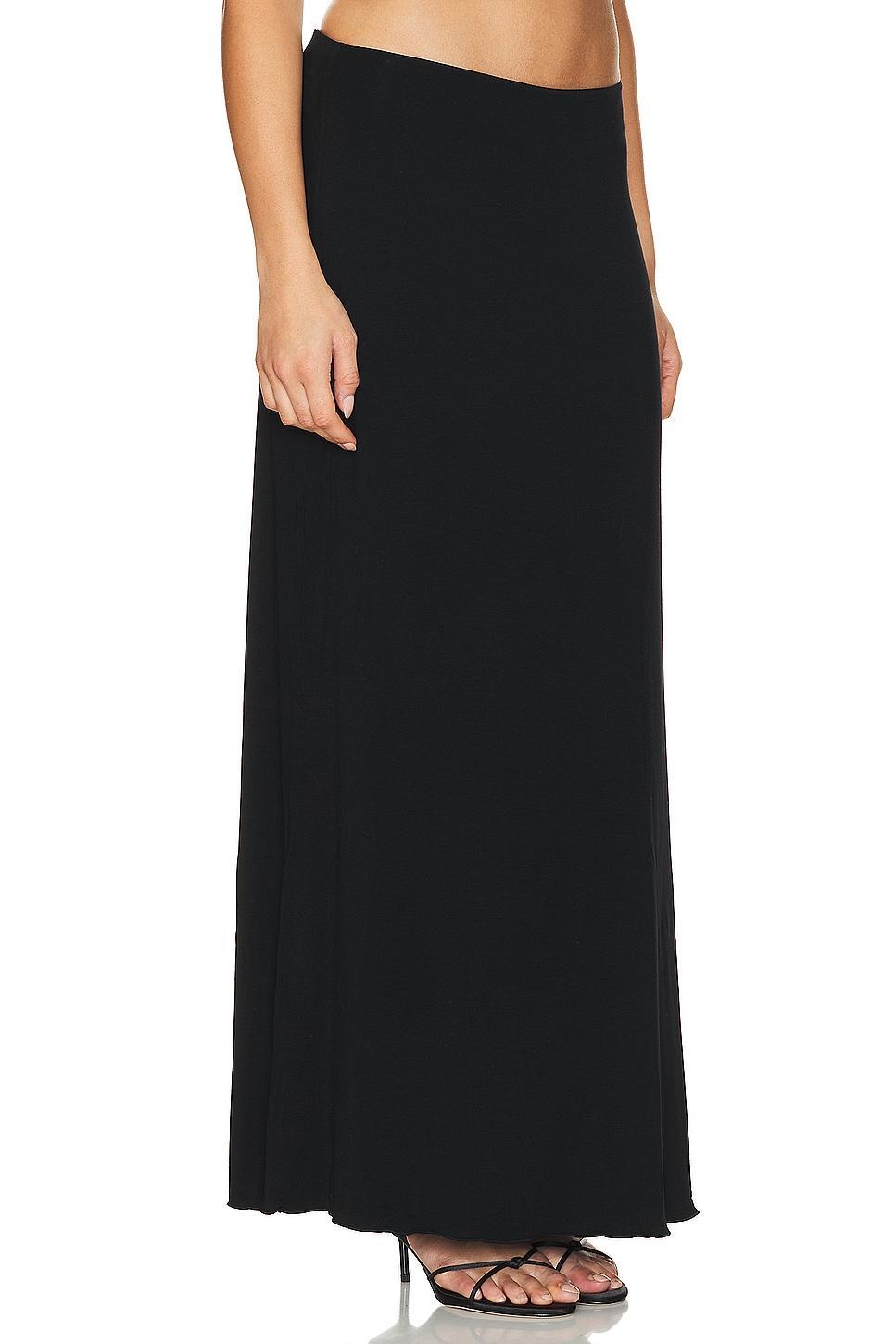 Iris Solid Seamless Maxi Skirt Indah Product Image