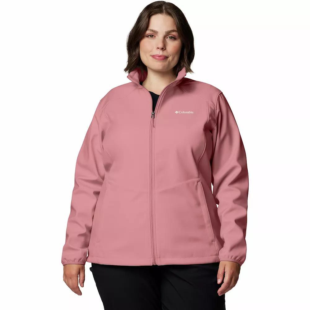 Plus Size Columbia Kruser Ridge III Softshell Jacket, Women's, Size: 3XL, Black Product Image