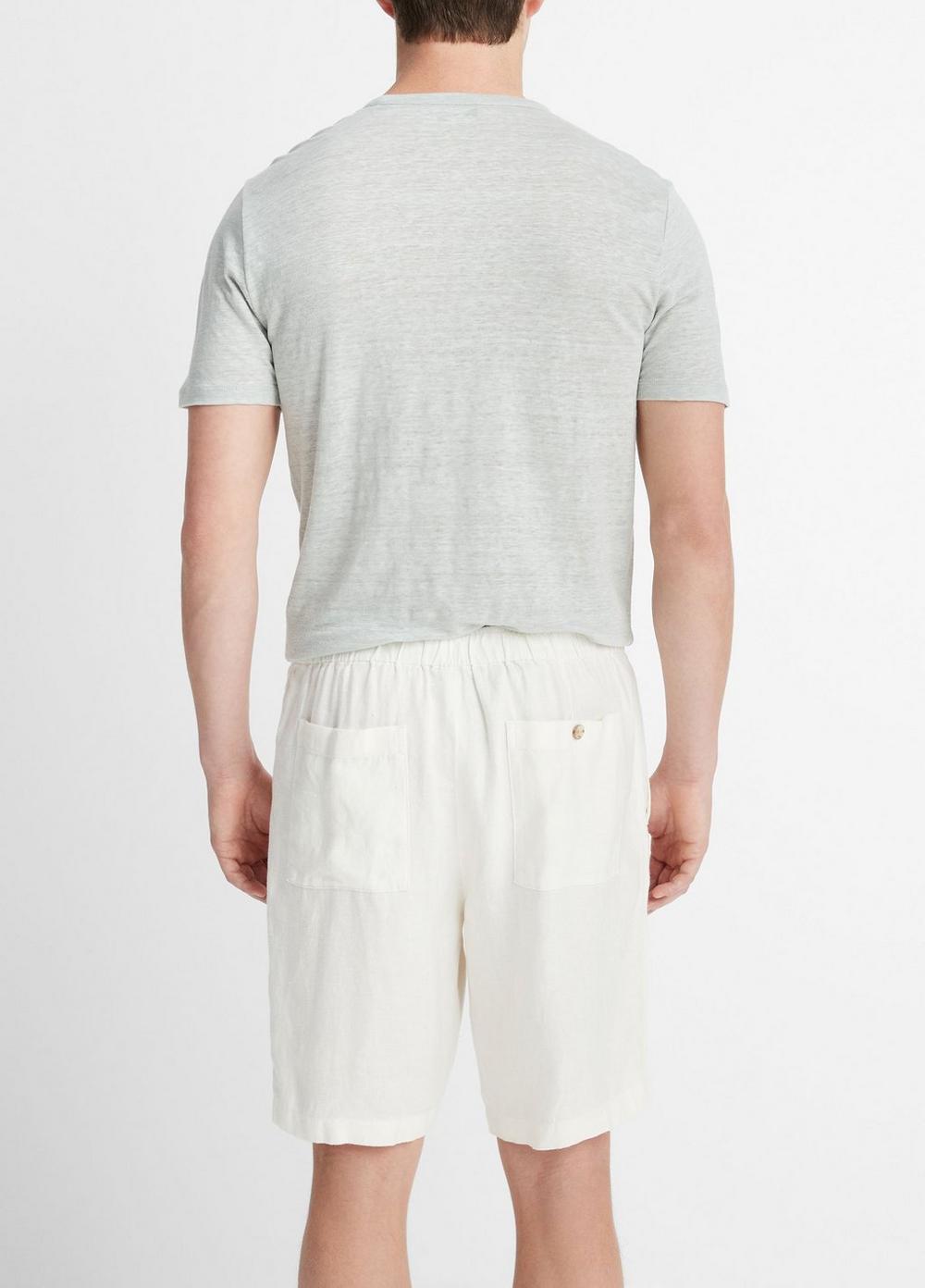 Mens Hemp Drawstring Short, Dried Cactus, Size L Vince Product Image