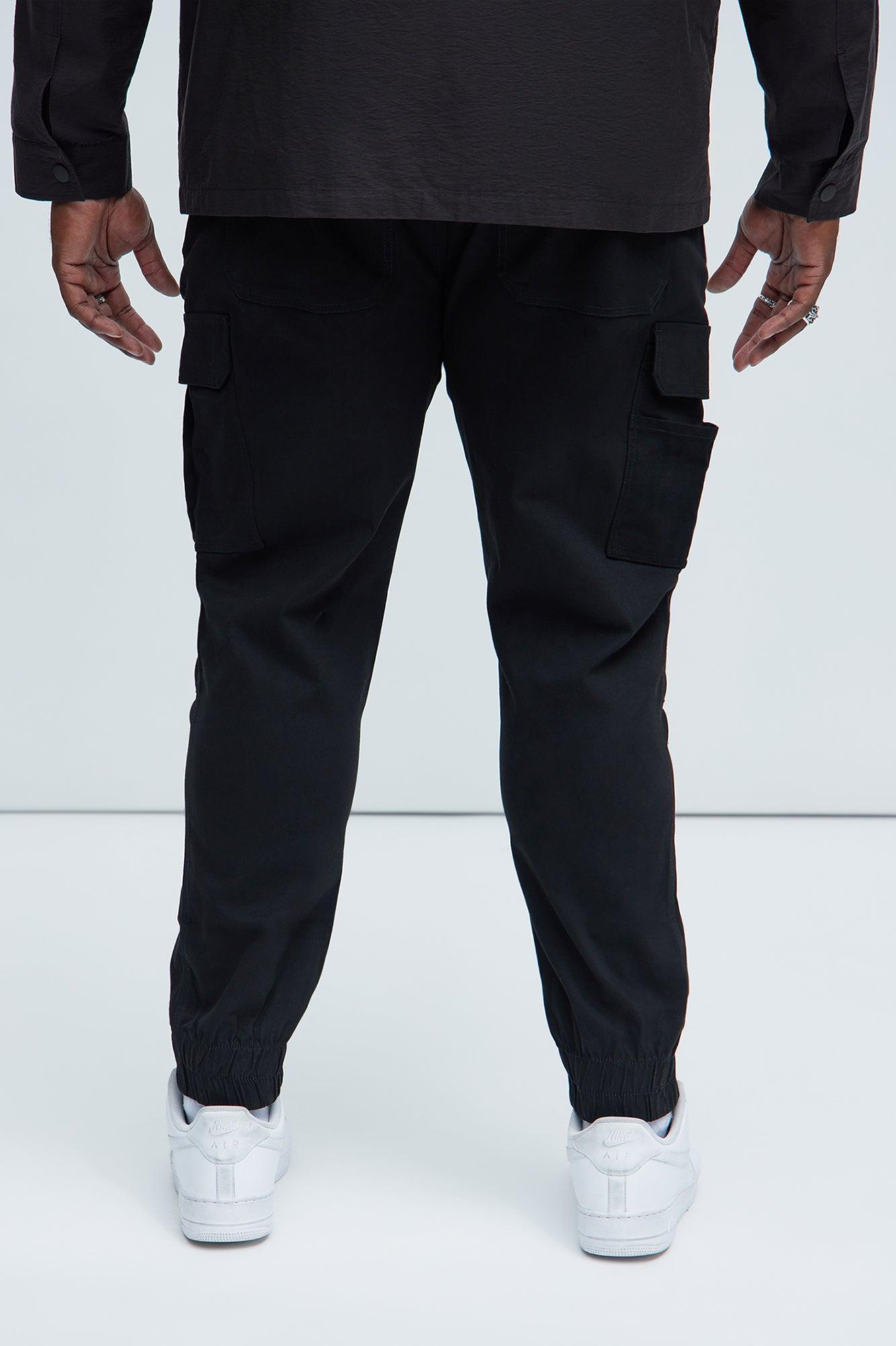 Slim Kryptonite Cargo Jogger - Black Product Image