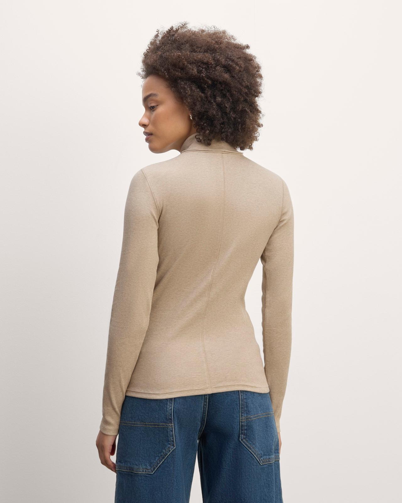 The Luxe Rib Turtleneck Product Image