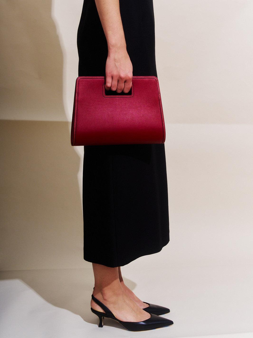 Retro Clutch in Nappa Product Image