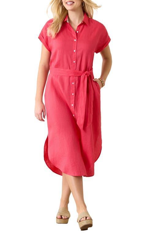 Tommy Bahama Coastalina Maxi Shirtdress Women's Dress Product Image