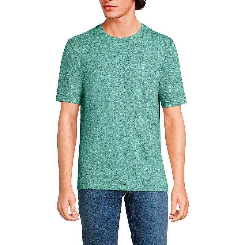 Men's Lands' End Super-T Short Sleeve T-Shirt, Size: Large, Rich Red Product Image