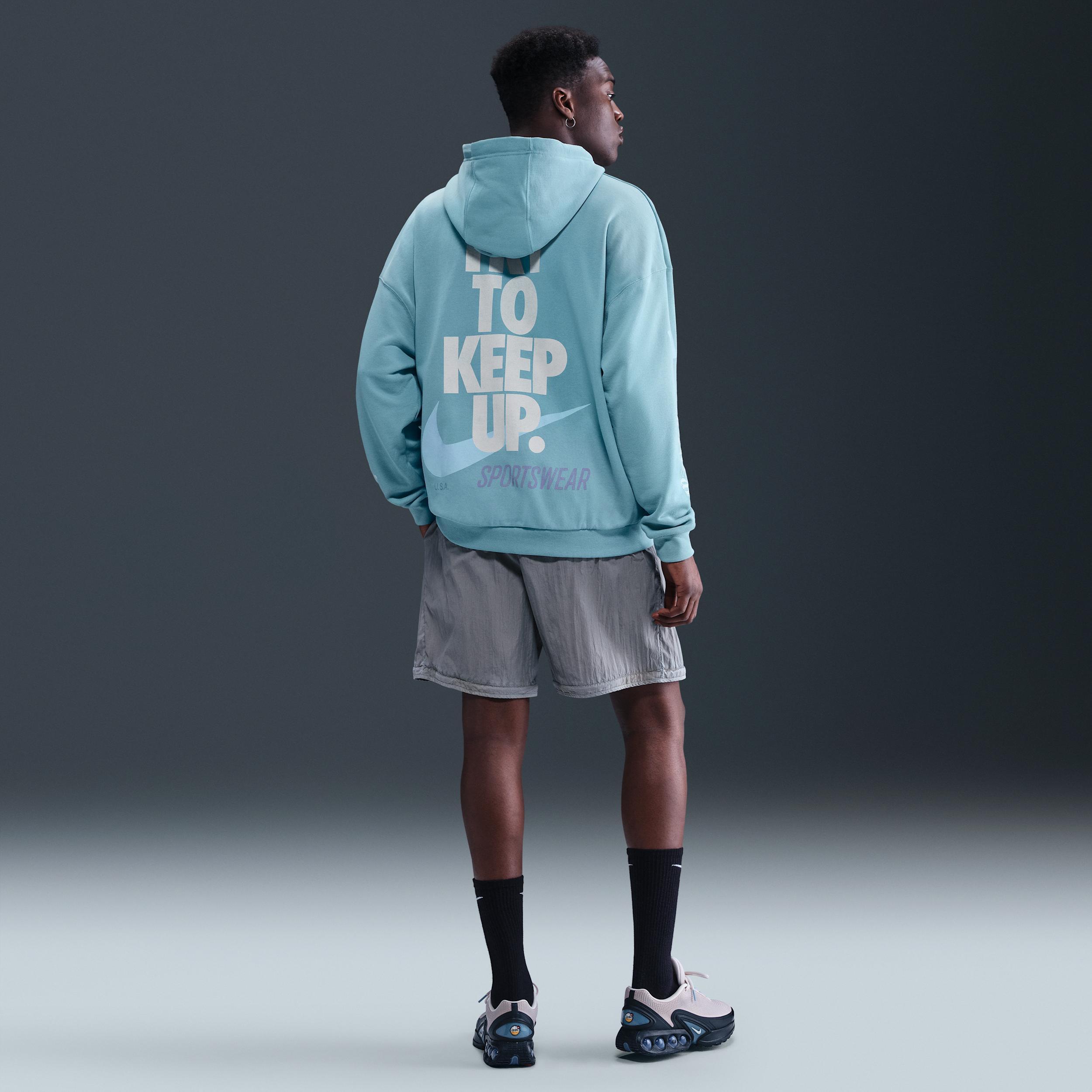 Nike Men's Club Oversized French Terry Pullover Hoodie Product Image