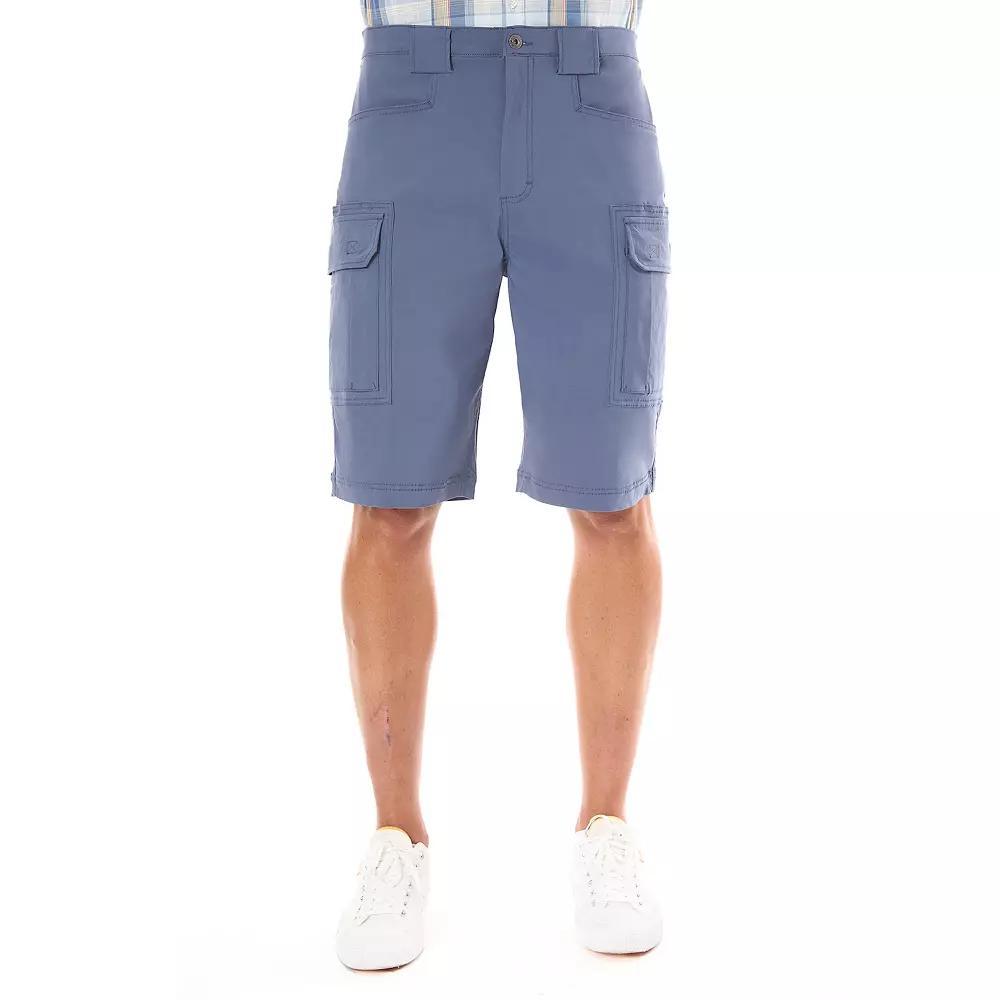 Men's Smith's Workwear Stretch Performance Cargo Shorts, Size: 40, Blue Grey Product Image