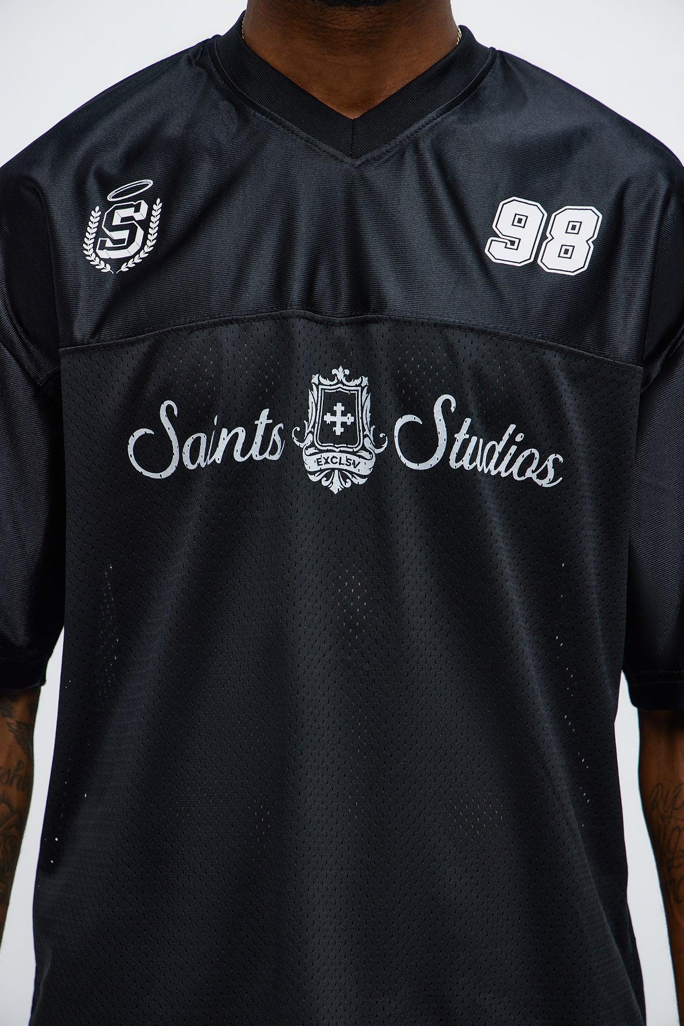 Saints Studios Short Sleeve Soccer Jersey - Black/combo Product Image