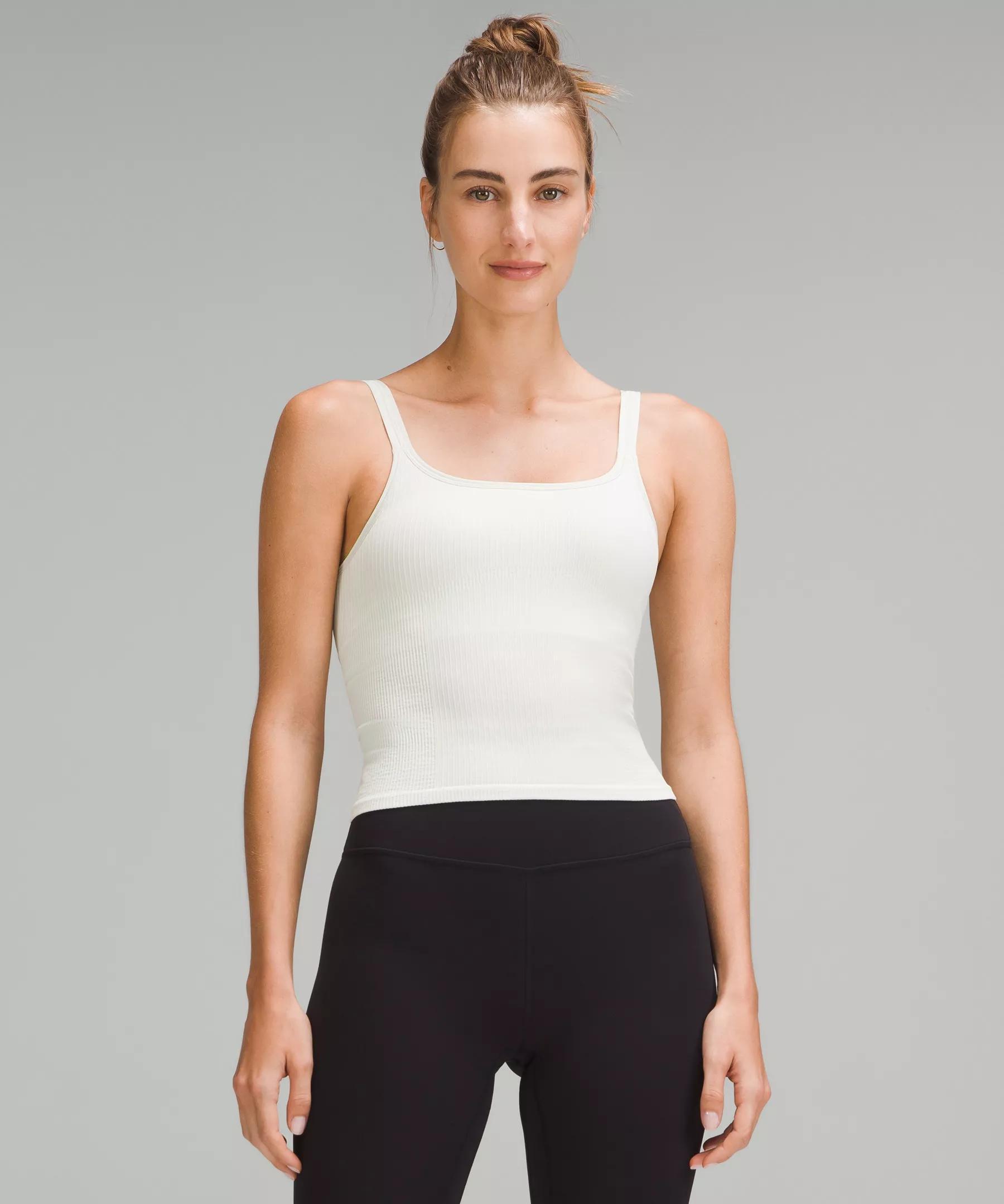 Ebb to Street Scoop-Neck Cropped Tank Top *Light Support, B/C Cup Product Image