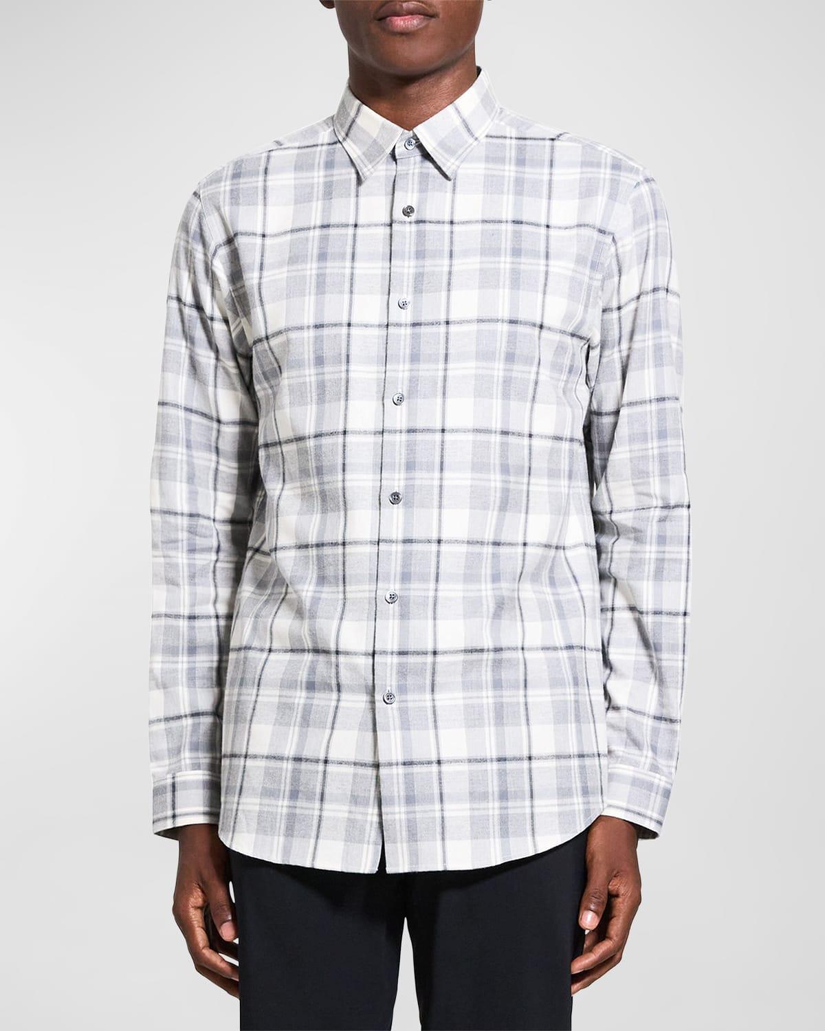 Mens Irving Medium Plaid Shirt Product Image