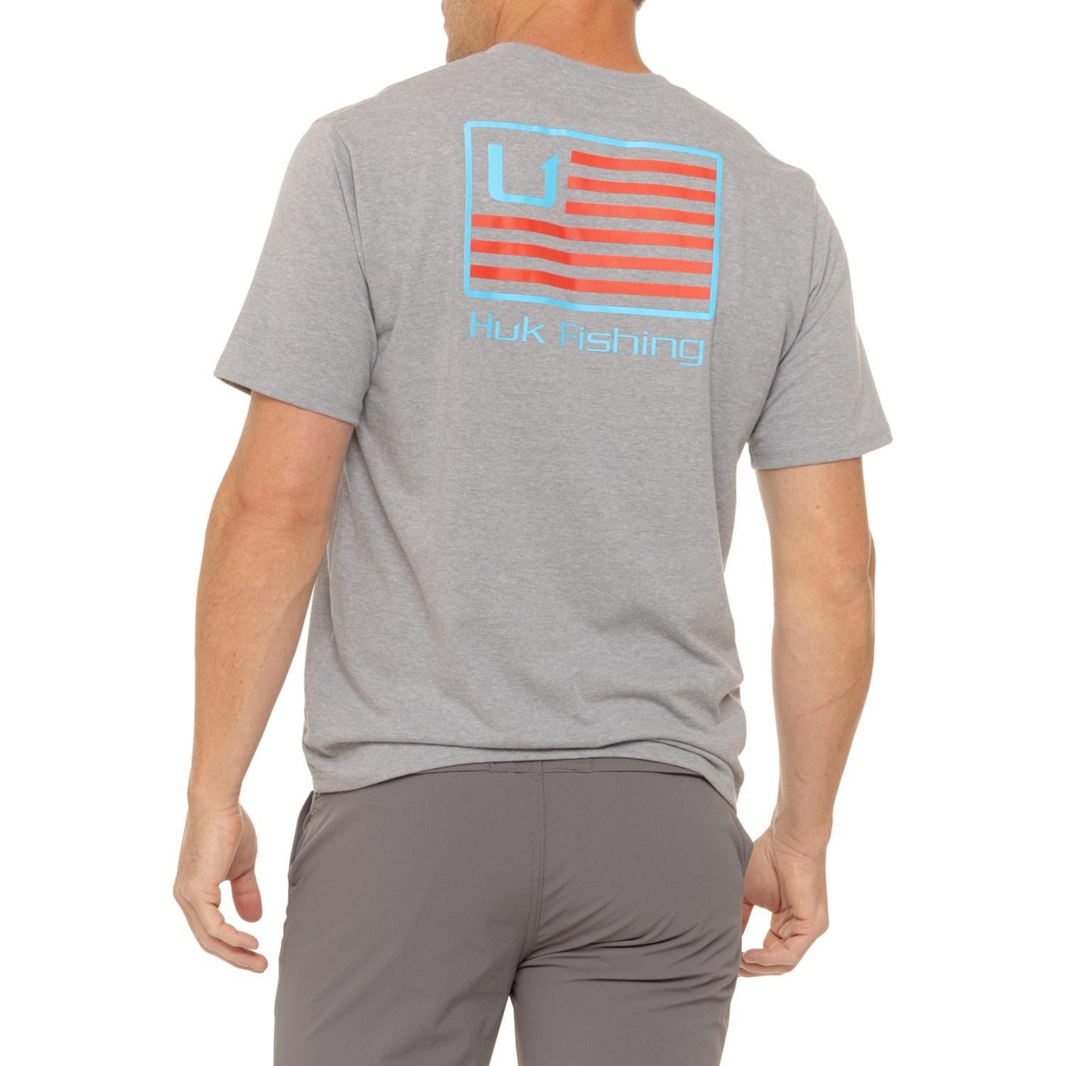 Huk Logo and Bars T-Shirt - Short Sleeve Product Image