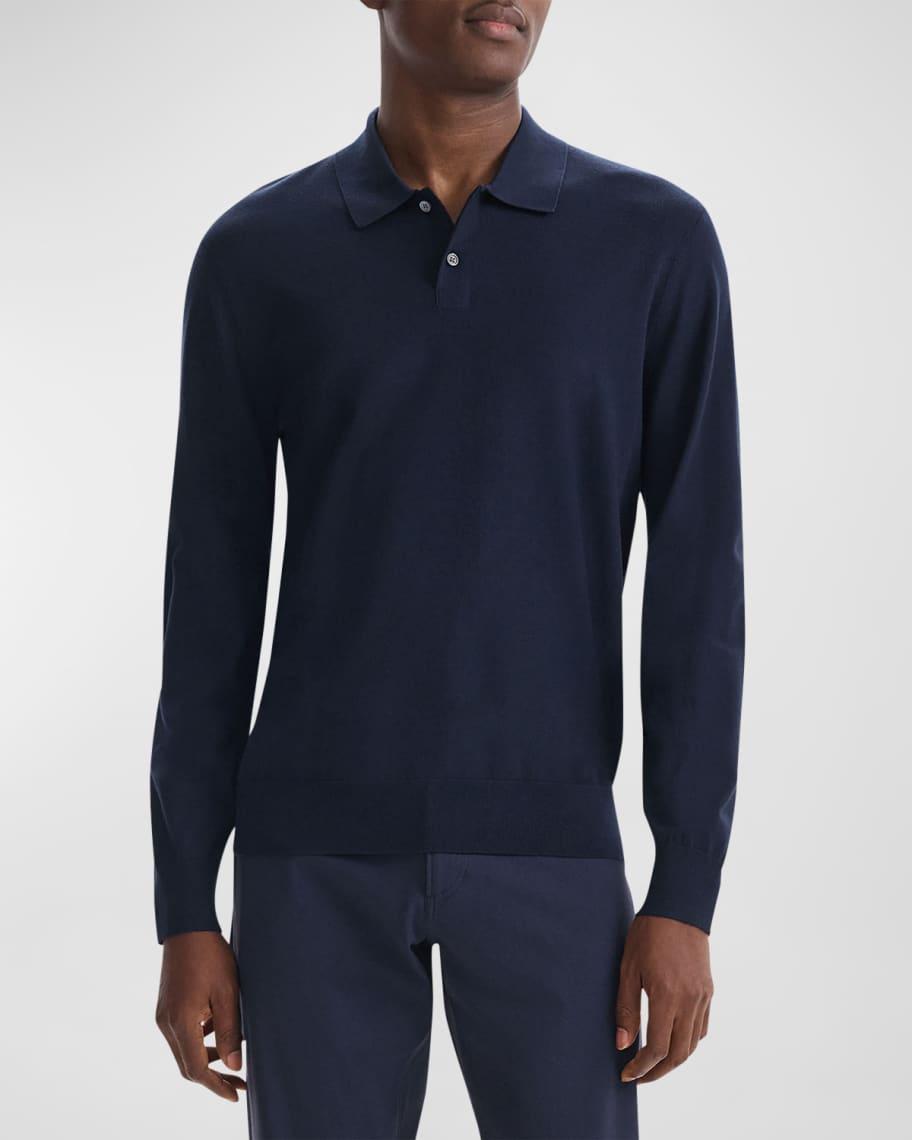 Mens Goris Long-Sleeve Polo Shirt Product Image