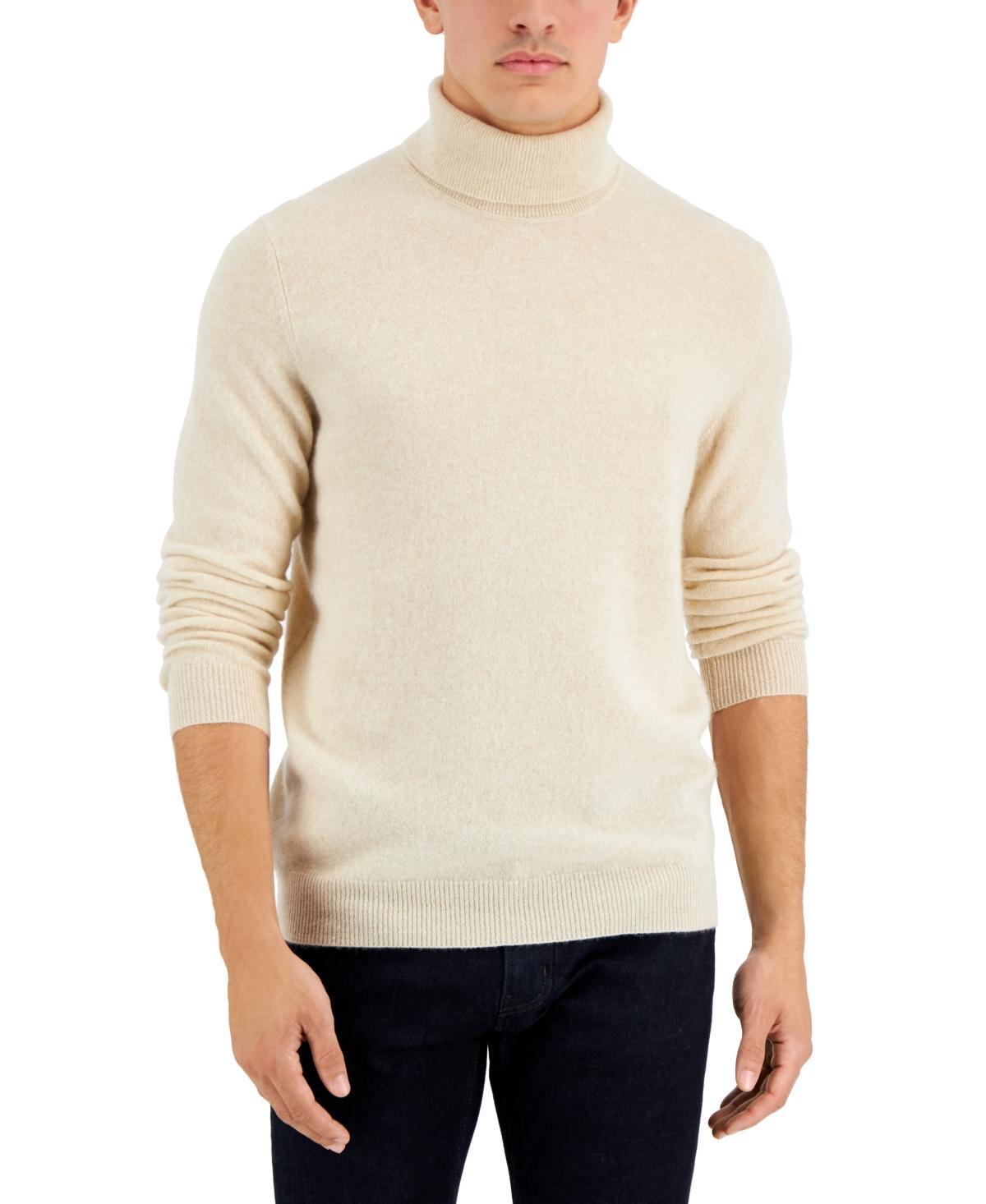 Club Room Mens Cashmere Turtleneck Sweater, Created for Macys Product Image