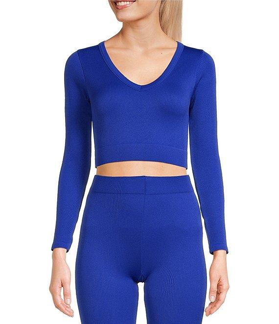 GB Seamless Knit Long Sleeve Top Product Image