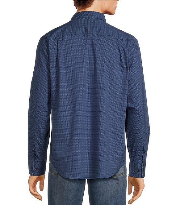 Tommy Bahama Big & Tall Sarasota Stretch Ventura Isles IslandZone® Stripe Woven Shirt Product Image