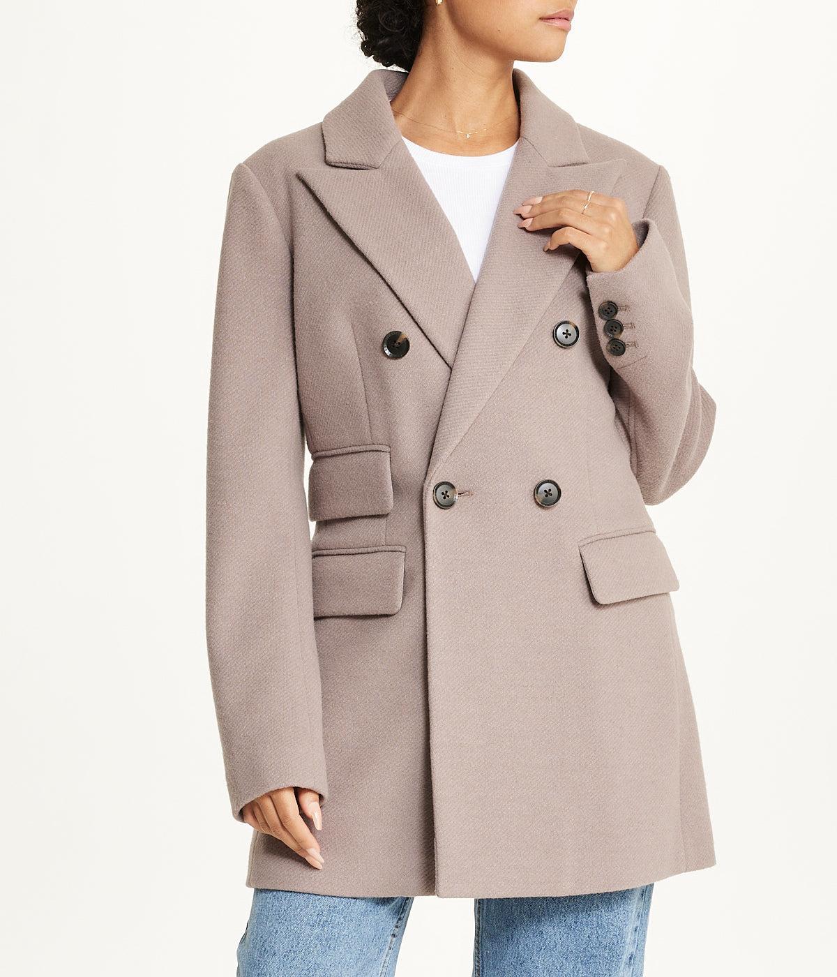 Twill Blazer Stone Product Image