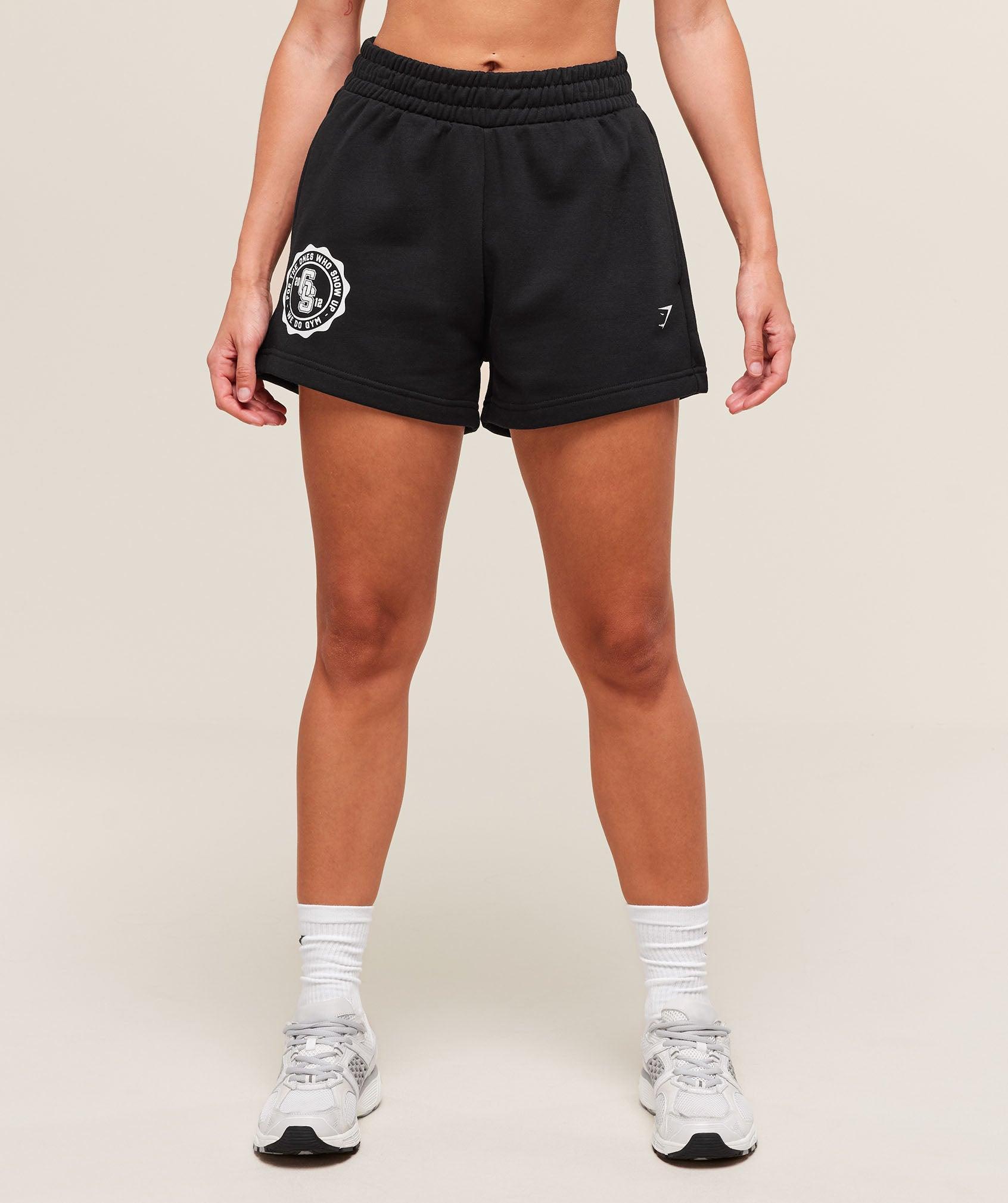 Collegiate Graphic Fleece Shorts Product Image