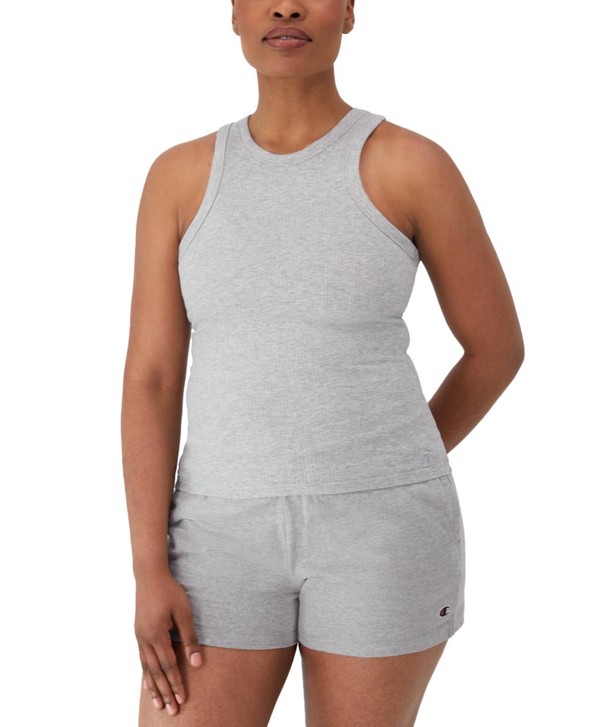 Champion Womens High-Neck Ribbed Tank Product Image