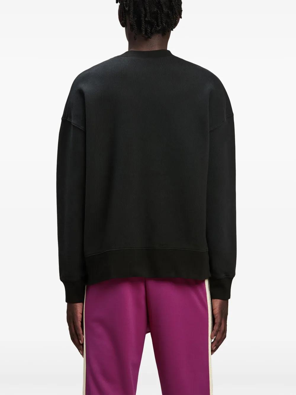 logo-print cotton sweatshirt Product Image