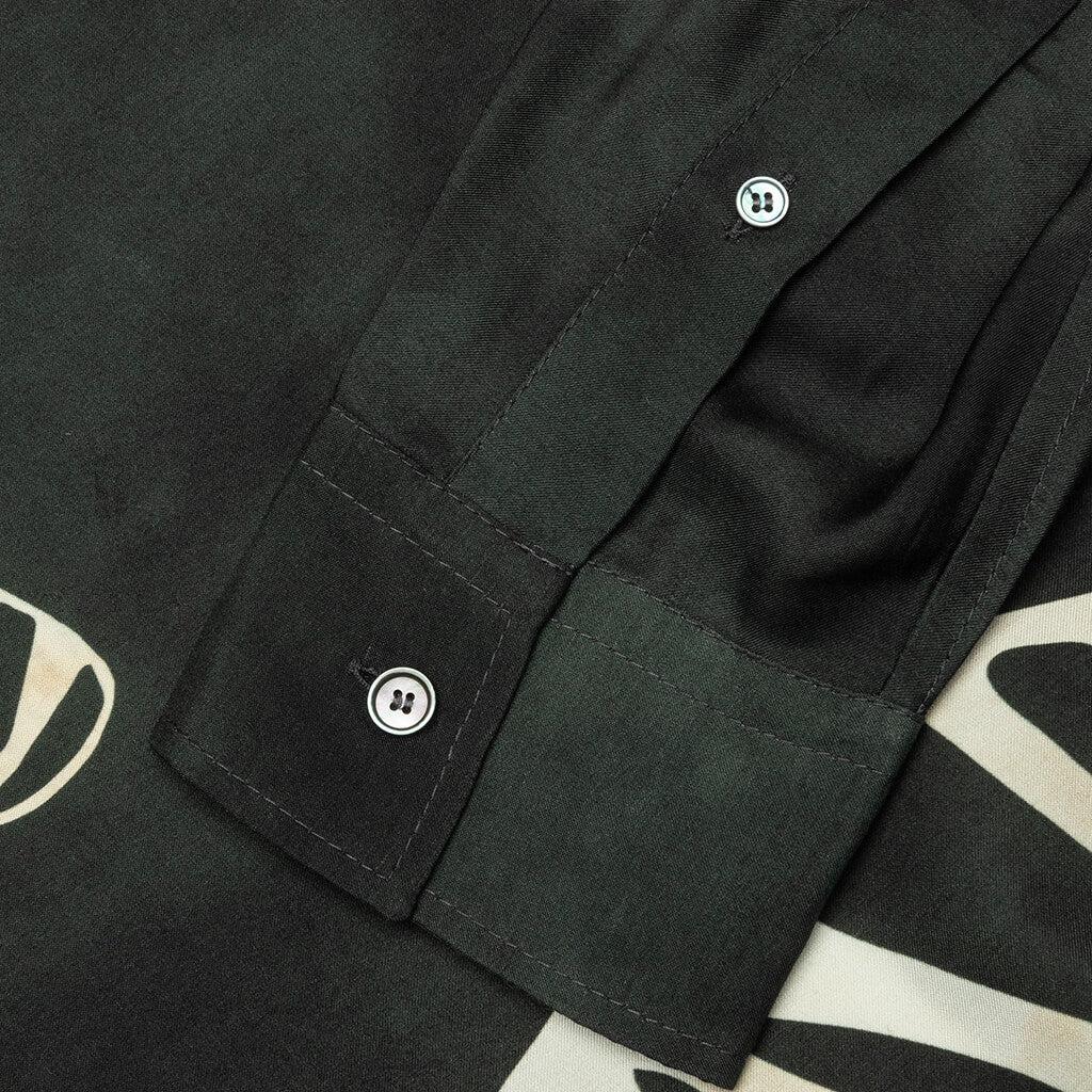Floragatan Button Up Shirt - Black/White Male Product Image
