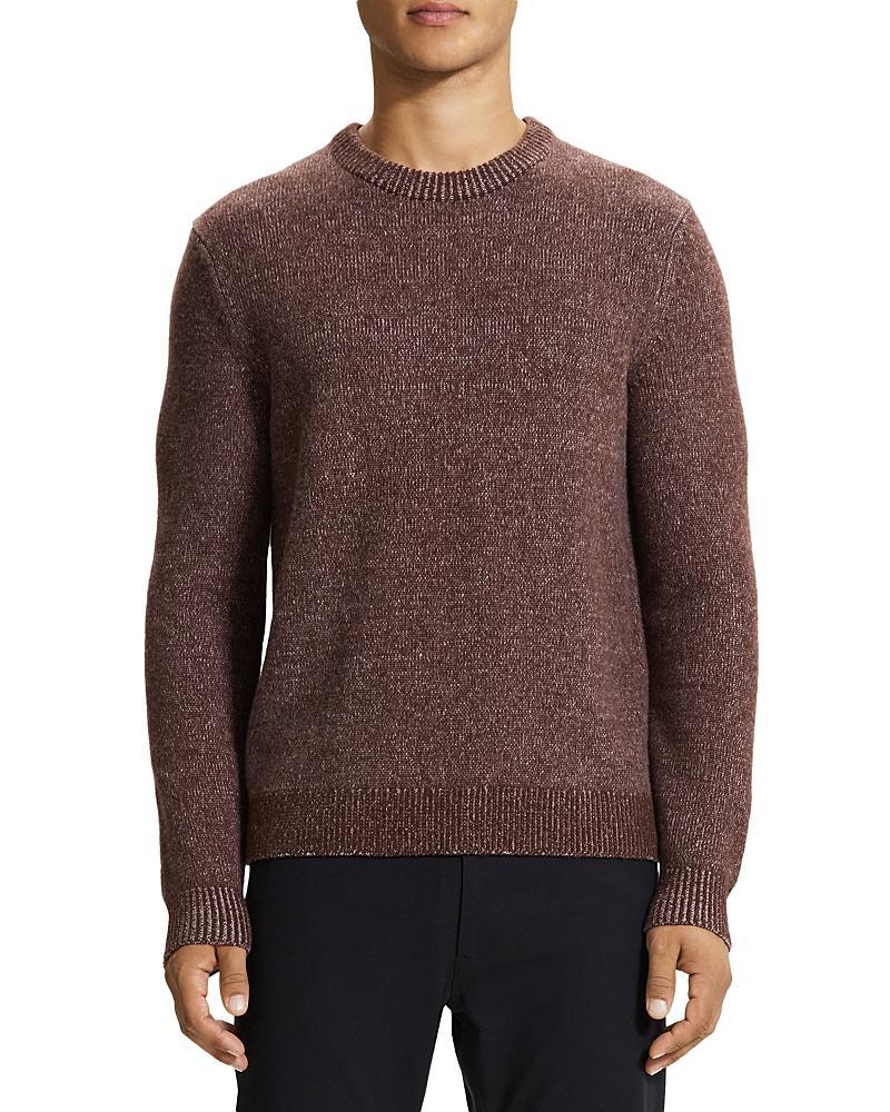Theory Hilles Marled Yarn Crewneck Sweater Product Image
