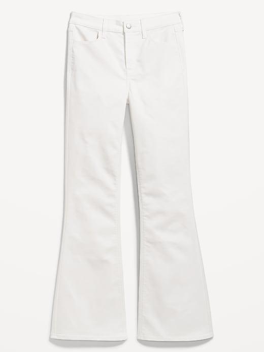 High-Waisted Wow Flare Jeans Product Image