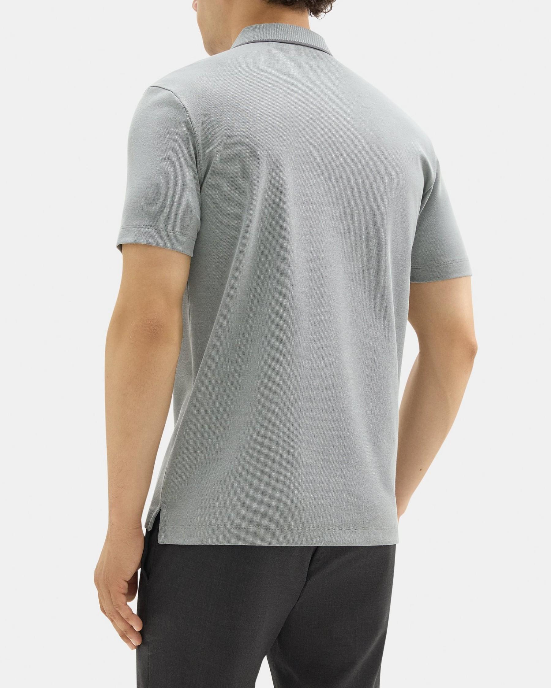 Standard Polo in Piqué Cotton Product Image