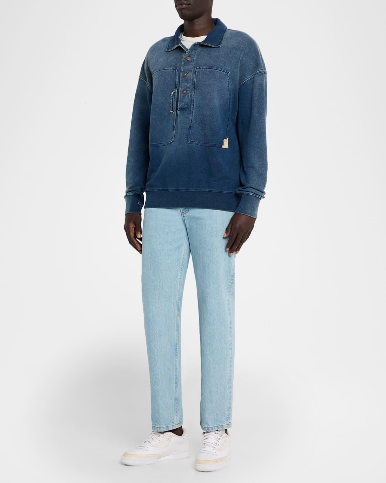 Men's Worked Out Relaxed-Fit Sweatshirt Product Image